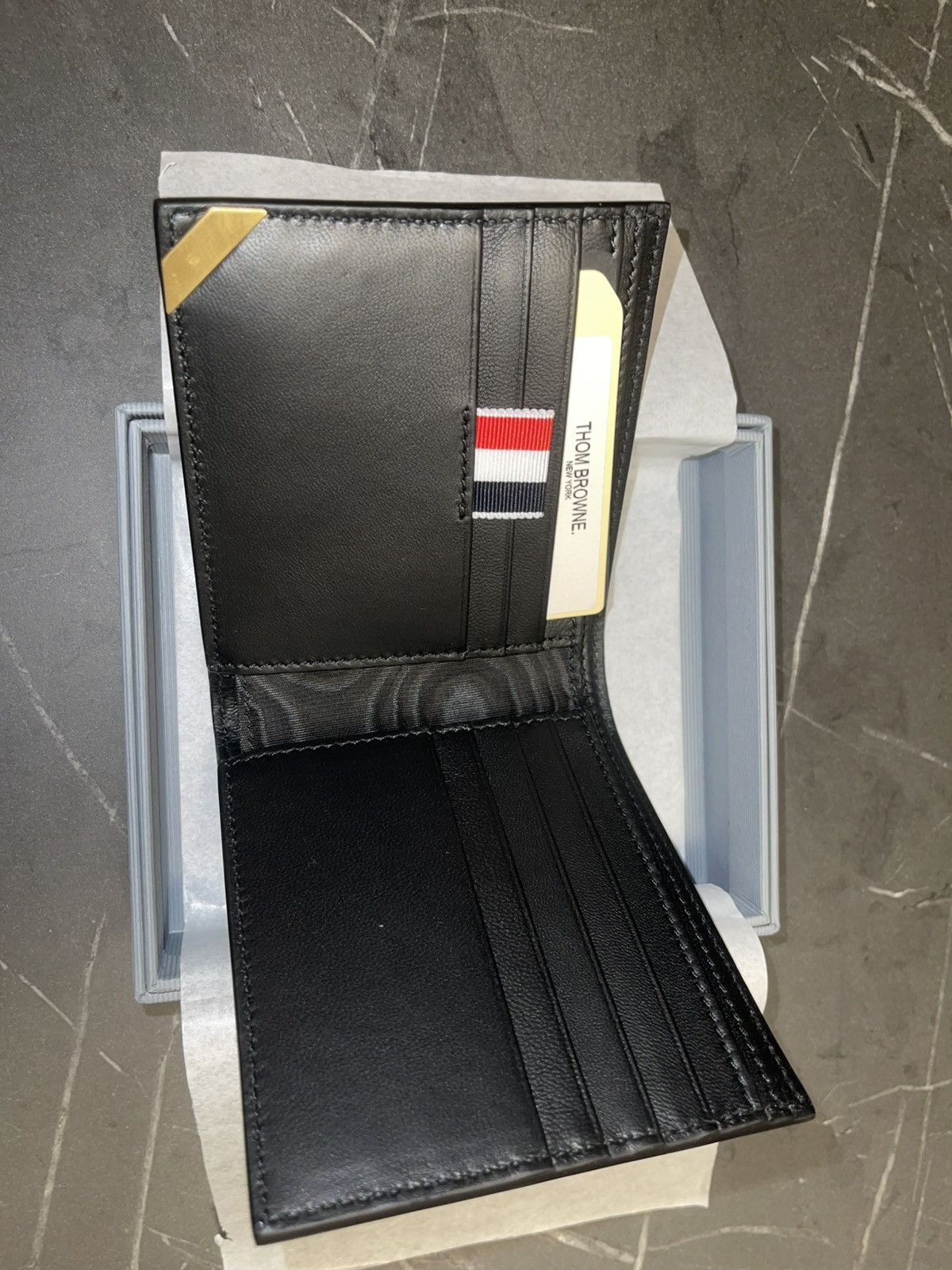 Thom Browne Thom Browne Billfold wallet Size ONE SIZE - 3 Thumbnail