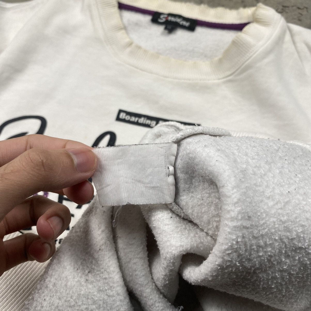 Affliction × Japanese Brand y2k Sorridere Japan Surf Poem Wording Crewneck Size US M / EU 48-50 / 2 - 8 Thumbnail