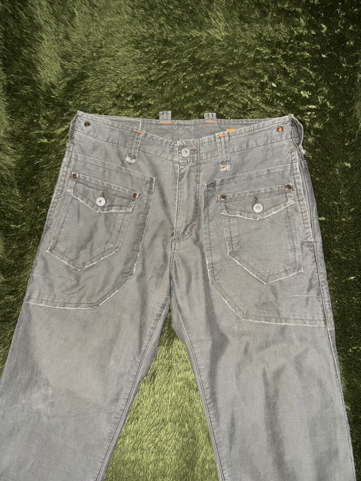 Edwin [S] EDWIN Japan Heavy Twill Pocket Detail Cotton Pants Size US 30 / EU 46 - 6 Thumbnail