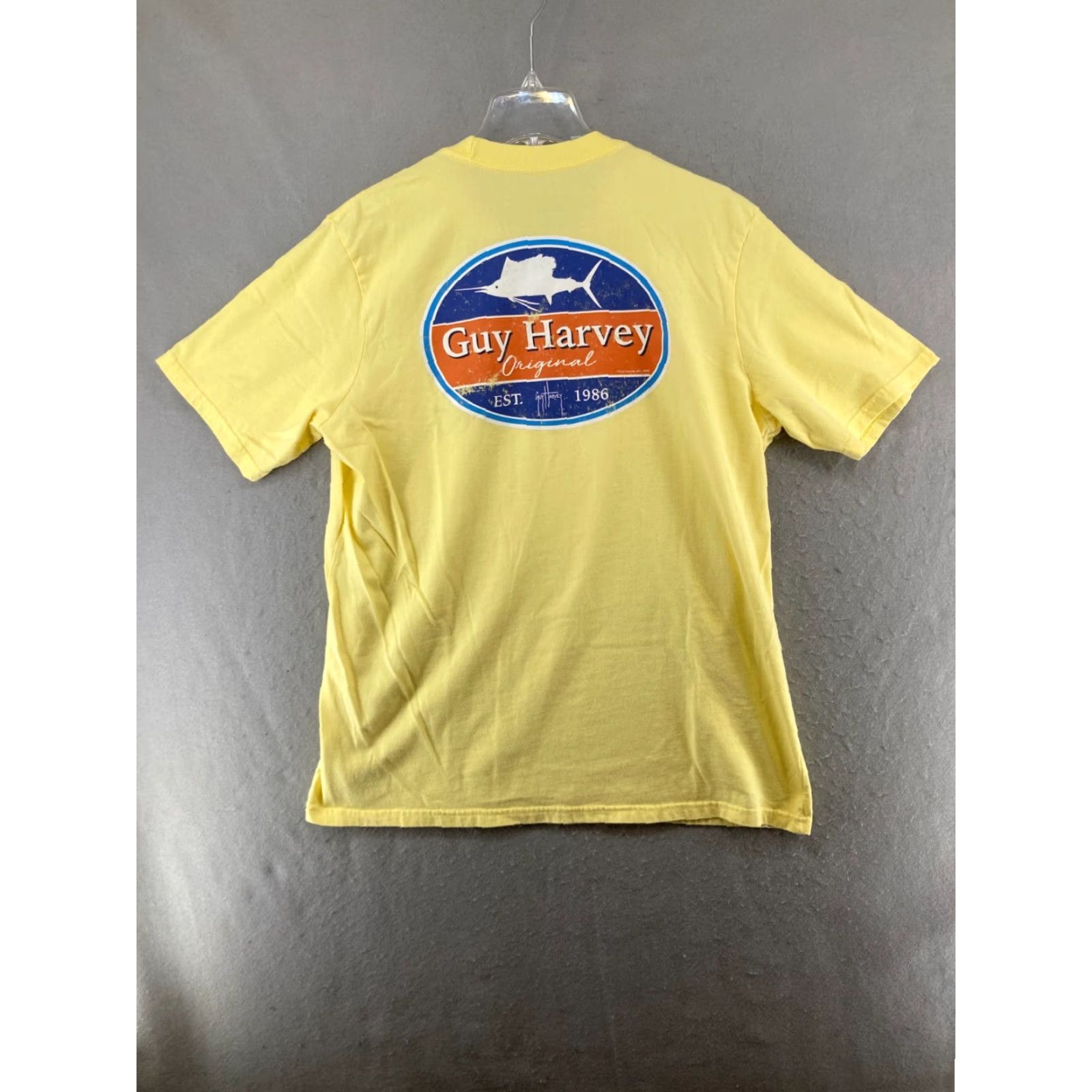 Guy Harvey Guy Harvey T-Shirt Mens XL Yellow Sailfish Shirt Adult XL Yellow Guy Harvey Size US XL / EU 56 / 4 - 7 Thumbnail