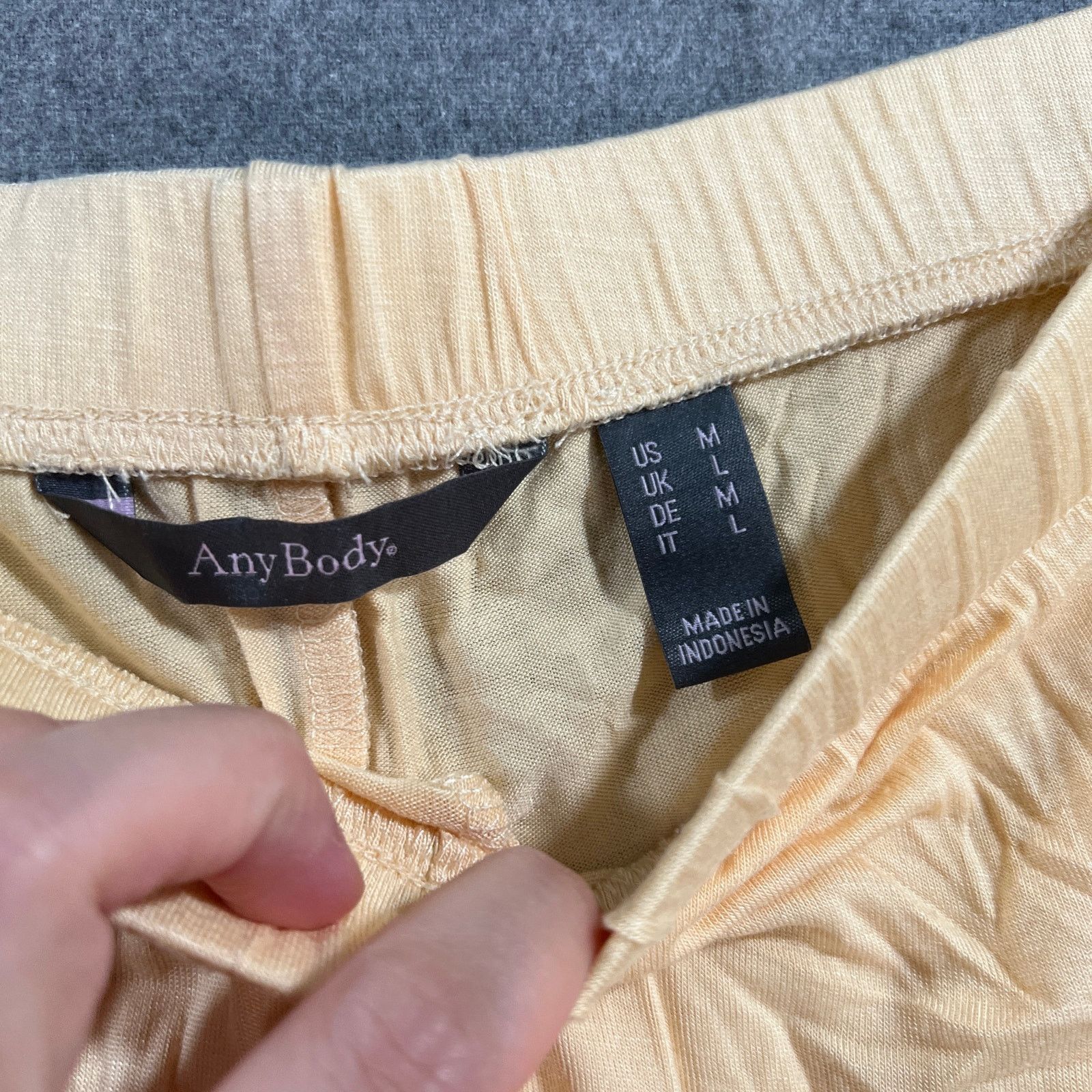Other AnyBody Ruffle Tank and Cropped Pant Butter Yellow Medium Size M / US 6-8 / IT 42-44 - 4 Thumbnail