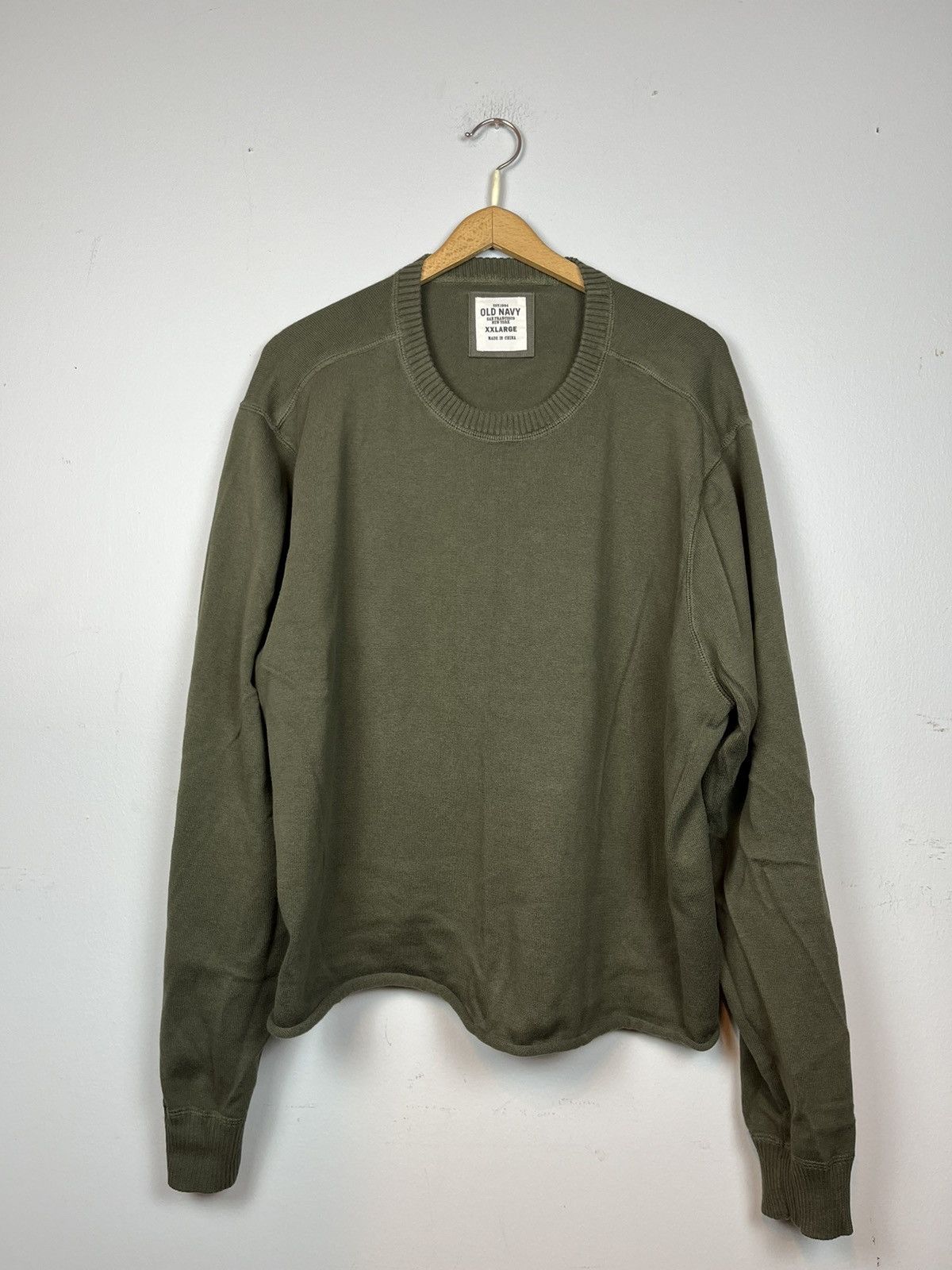 Japanese Brand Green cropped sweater Size US M / EU 48-50 / 2 - 1 Thumbnail