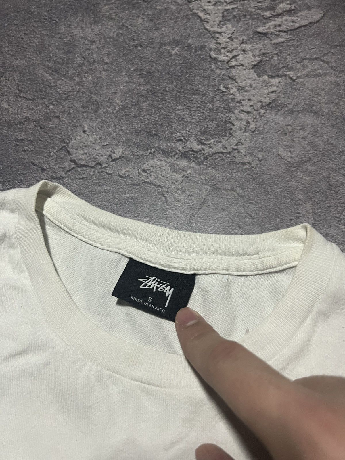 Stussy Vintage Stussy Cherry Logo Tee Streetwear 90s Size US S / EU 44-46 / 1 - 4 Thumbnail