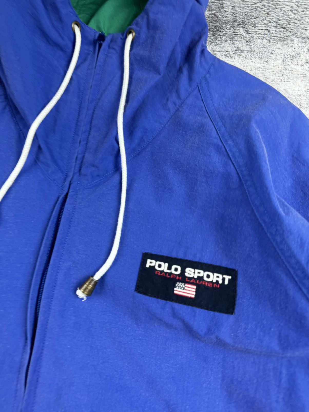 Polo Ralph Lauren 90S Polo Sport Ralph Lauren PRL Blue Active Light Jacket Size US S / EU 44-46 / 1 - 7 Thumbnail