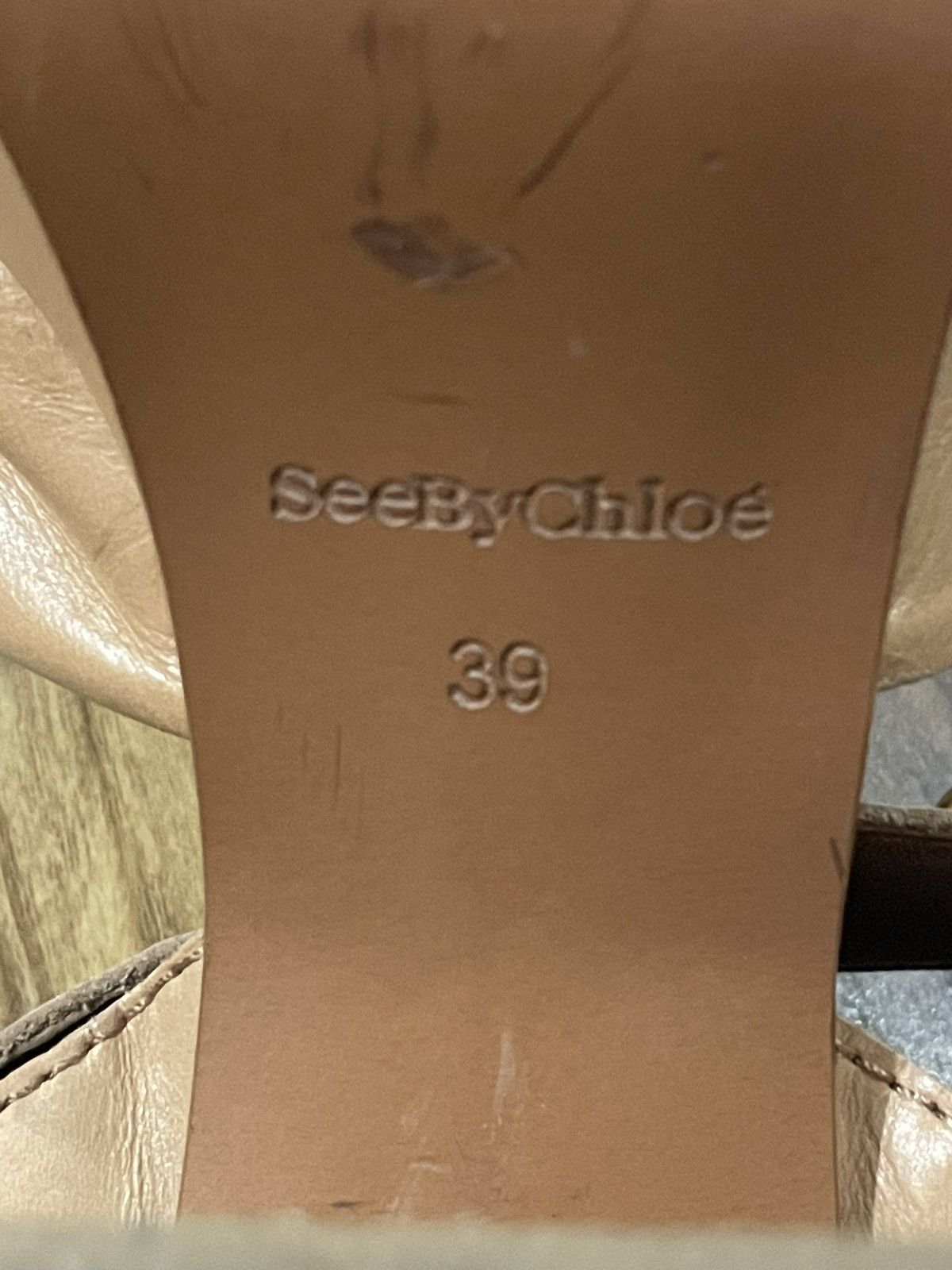 See by Chloe See By Chloe Lyna leather platform sandals Size US 8.5 / IT 38.5 - 17 Thumbnail