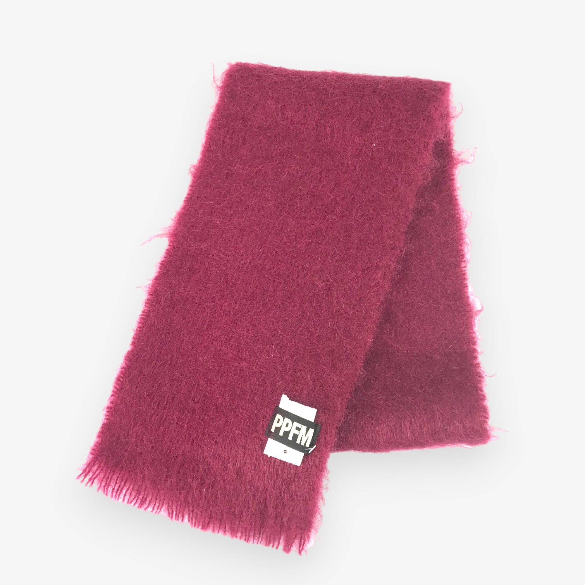 PPFM Vintage PPFM Wool Scarf Muffler Neckwear Winter Scarves Size ONE SIZE - 2 Thumbnail