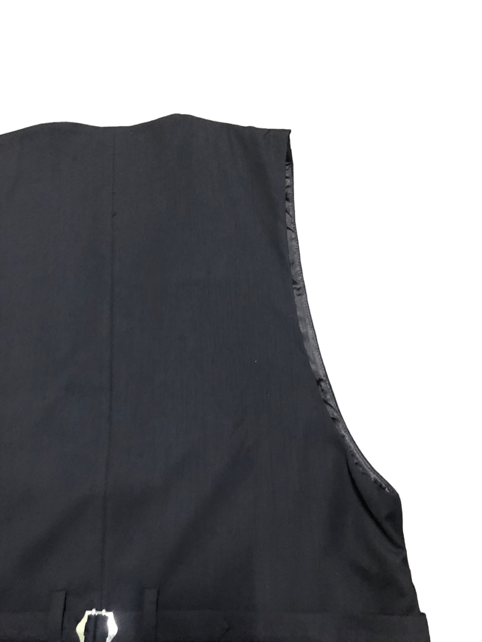 If Six Was Nine No Id Double Layer Black Vest Zipper Jacket Seditionaries Size US M / EU 48-50 / 2 - 11 Thumbnail