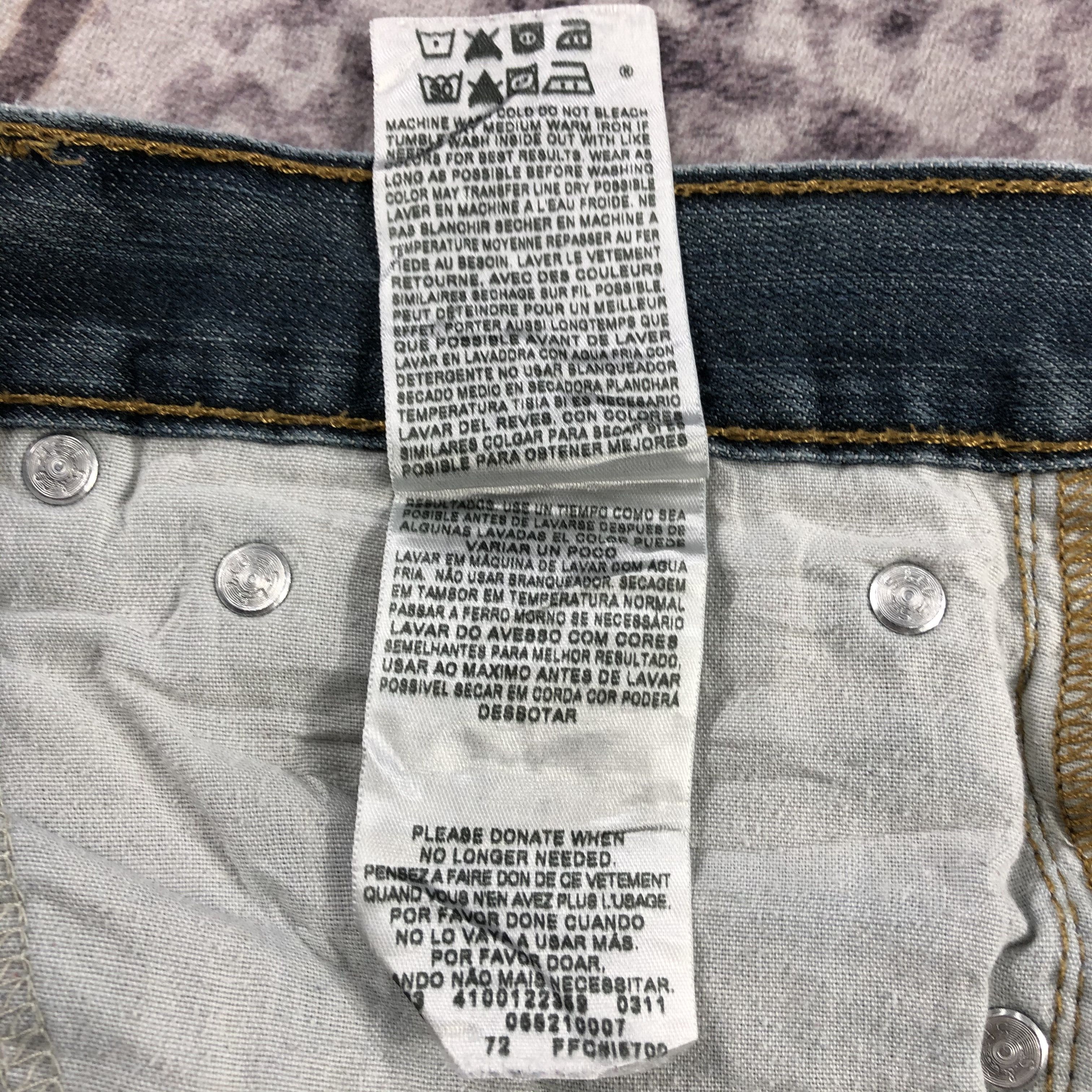 Levi's × Vintage Vintage Blue Wash Levis 521 Jeans-JM2867 Size US 33 - 13 Thumbnail