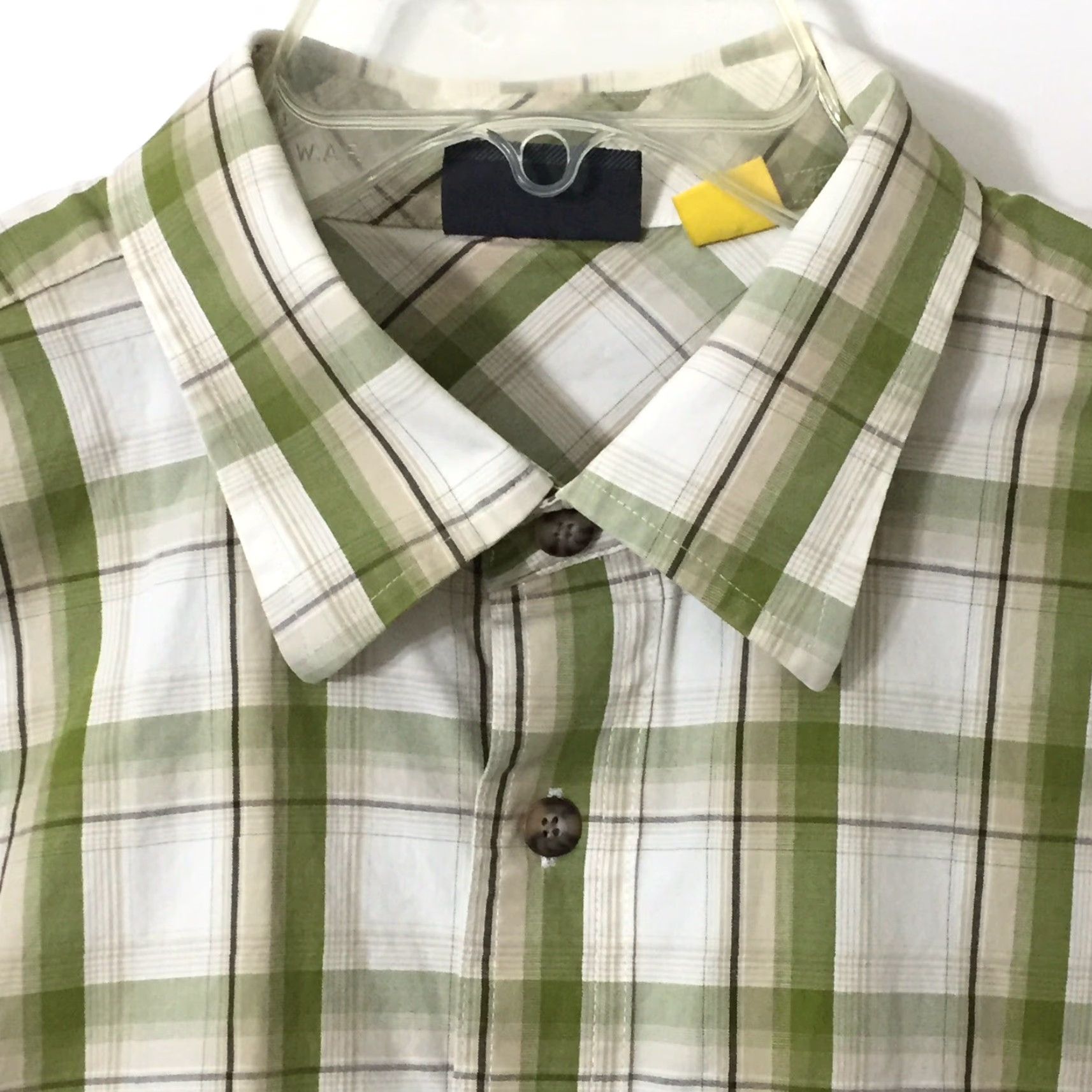 Vintage Cabela's Shirt Men XL Green Plaid Short Sleeve Button-Up Shirt Size US XL / EU 56 / 4 - 2 Thumbnail