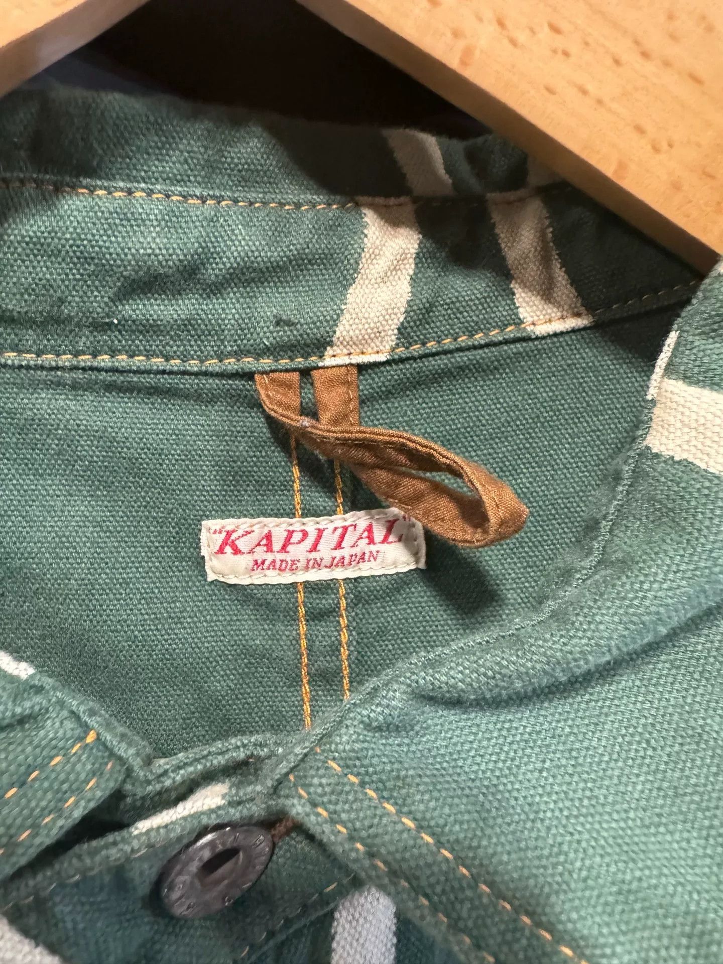 Kapital kapital green wave pattern jacket Size US M / EU 48-50 / 2 - 4 Thumbnail