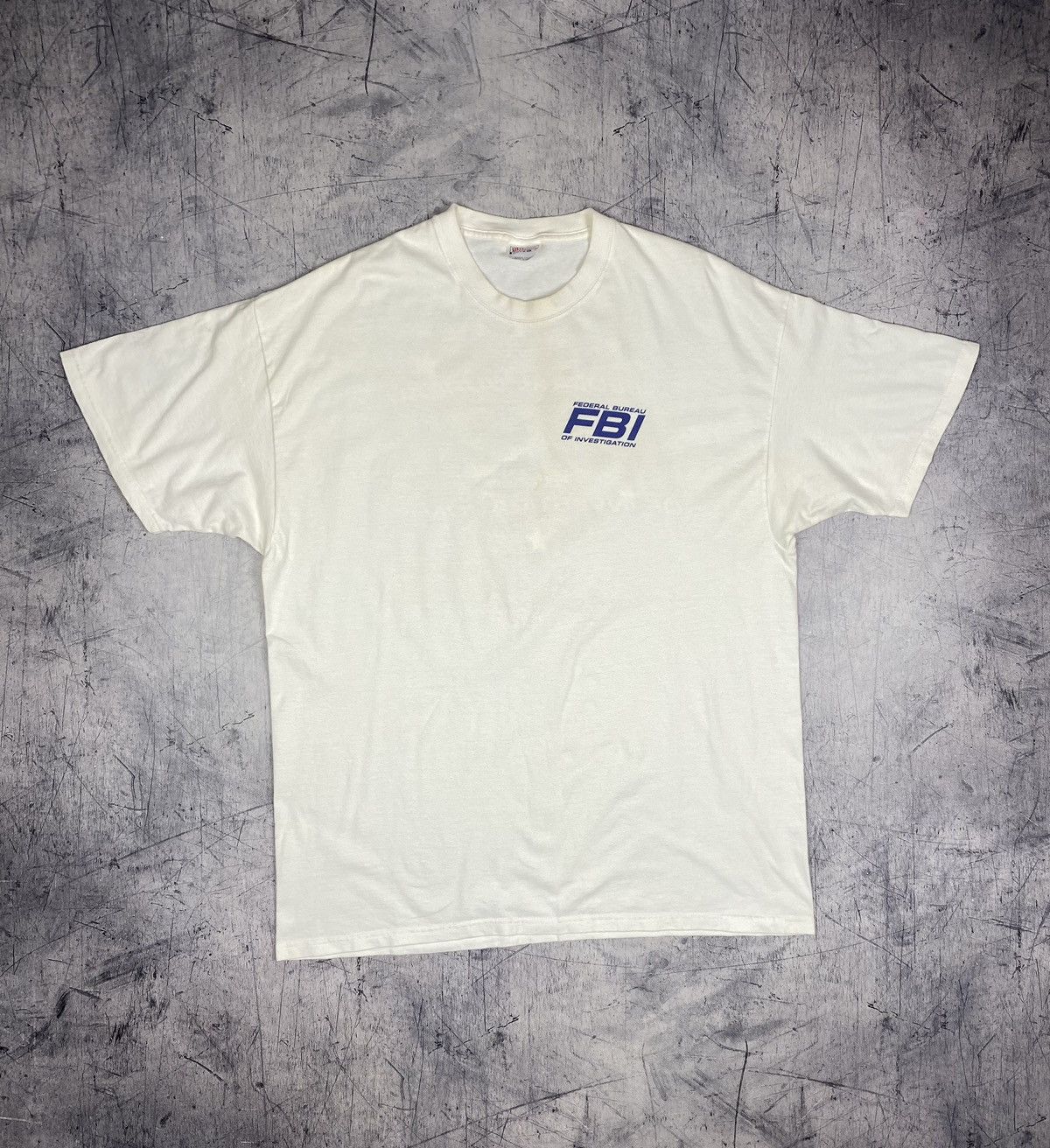 Vintage 1990s FBI Federal Bureau Investigation USA Tee