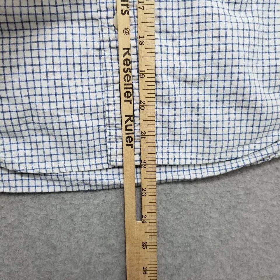 Abercrombie & Fitch Abercrombie & Fitch Shirt Mens Small White Check Button Up Size US S / EU 44-46 / 1 - 8 Thumbnail