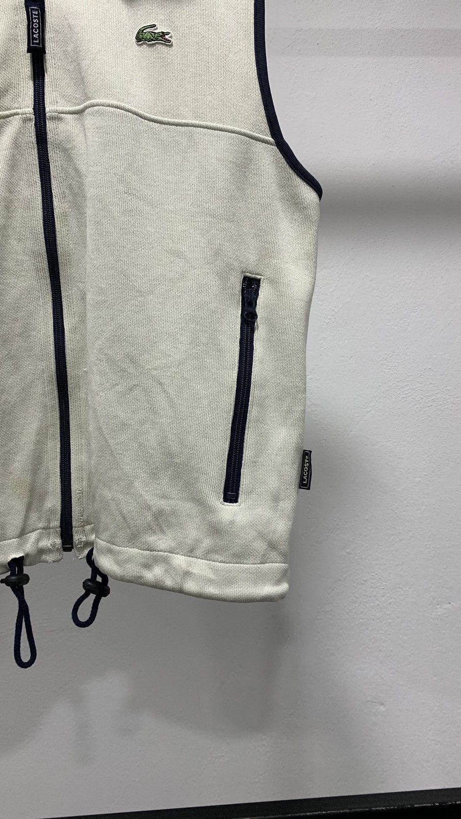 Japanese Brand ❌FINAL DROP❌Lacoste Vest Vintage 80s Size US M / EU 48-50 / 2 - 2 Thumbnail