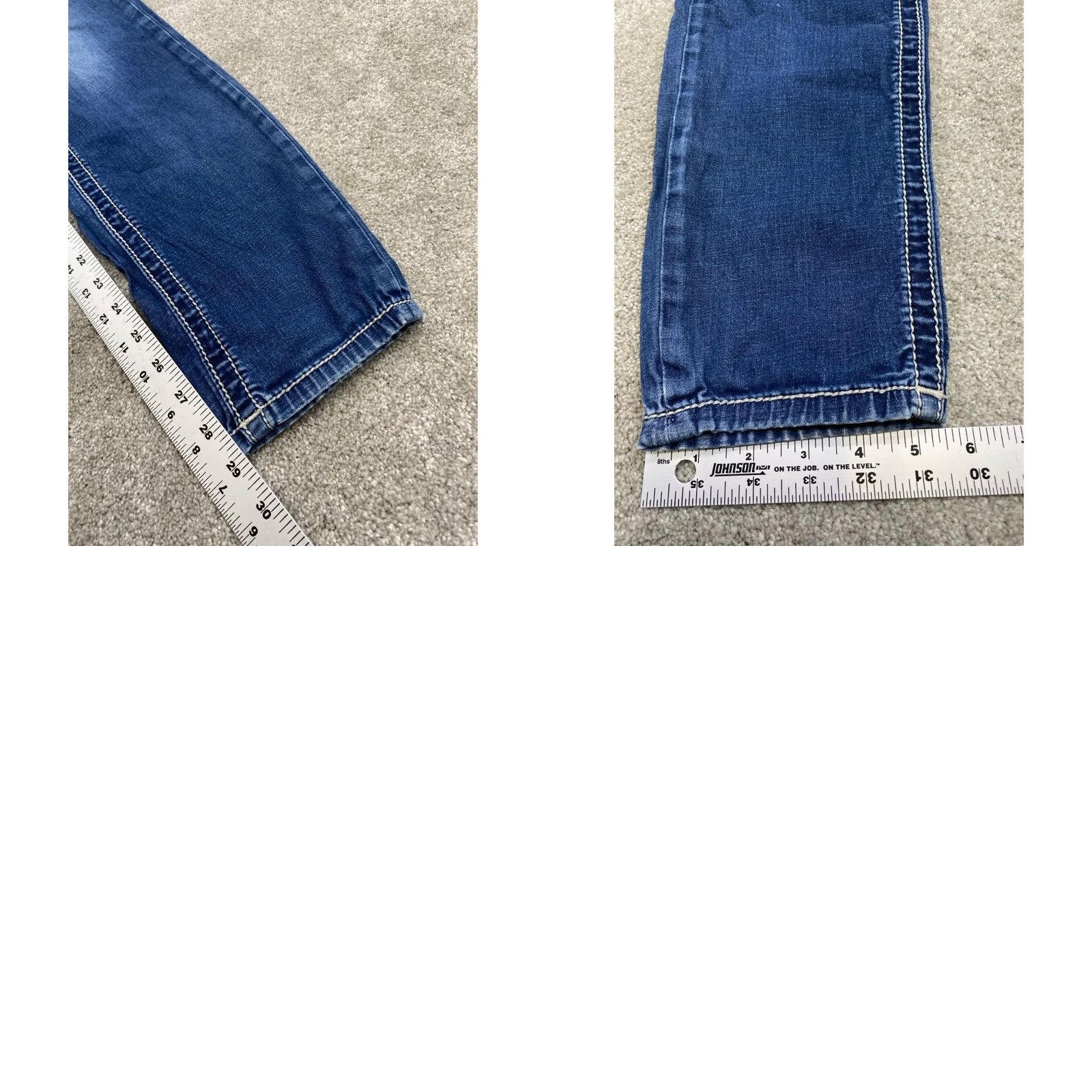 Miss Me Miss Me Jeans Womens 28 Mid-Rise Super Skinny Embellished Studded Embroidered Jeans Size 28" / US 6 / IT 42 - 10 Thumbnail