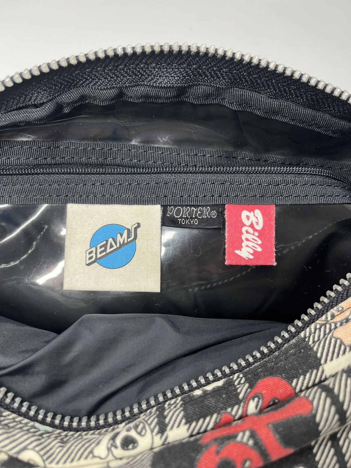 Beams Plus × Porter Authentic PORTER x BEAMS x Billy Skull Full Print Sling Bag Size ONE SIZE - 14 Thumbnail