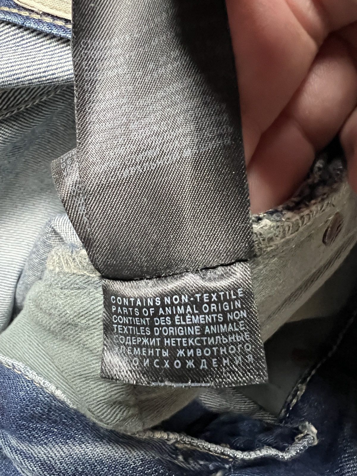 Allsaints Mens AllSaints Jeans Denim Pants ES IGGY y2k luxury W33 Rare Size US 34 / EU 50 - 14 Thumbnail