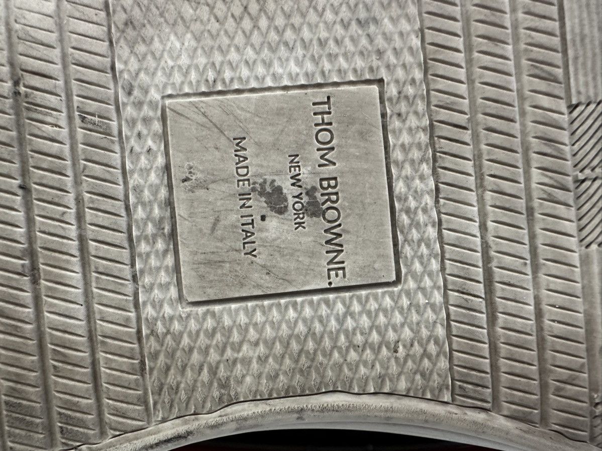 Thom Browne THOM BROWNE DONEGAL TWEED COLLEGIATE HIGH TOP SIZE 9 Size US 9 / EU 42 - 9 Thumbnail