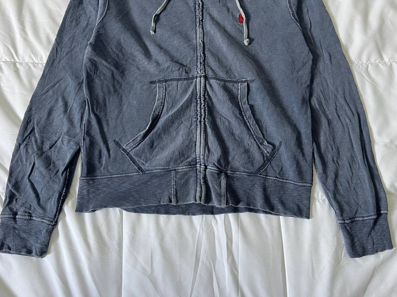 Polo Ralph Lauren × Ralph Lauren × Vintage Vintage Polo Ralph Lauren Hoodie Zipper Distressed Style Size US S / EU 44-46 / 1 - 5 Thumbnail