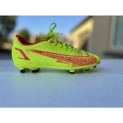 Nike Nike Mercurial Vapor 14 Football Shoes Unisex Low-top Yellow Size US 5.5 / EU 38 - 3 Thumbnail