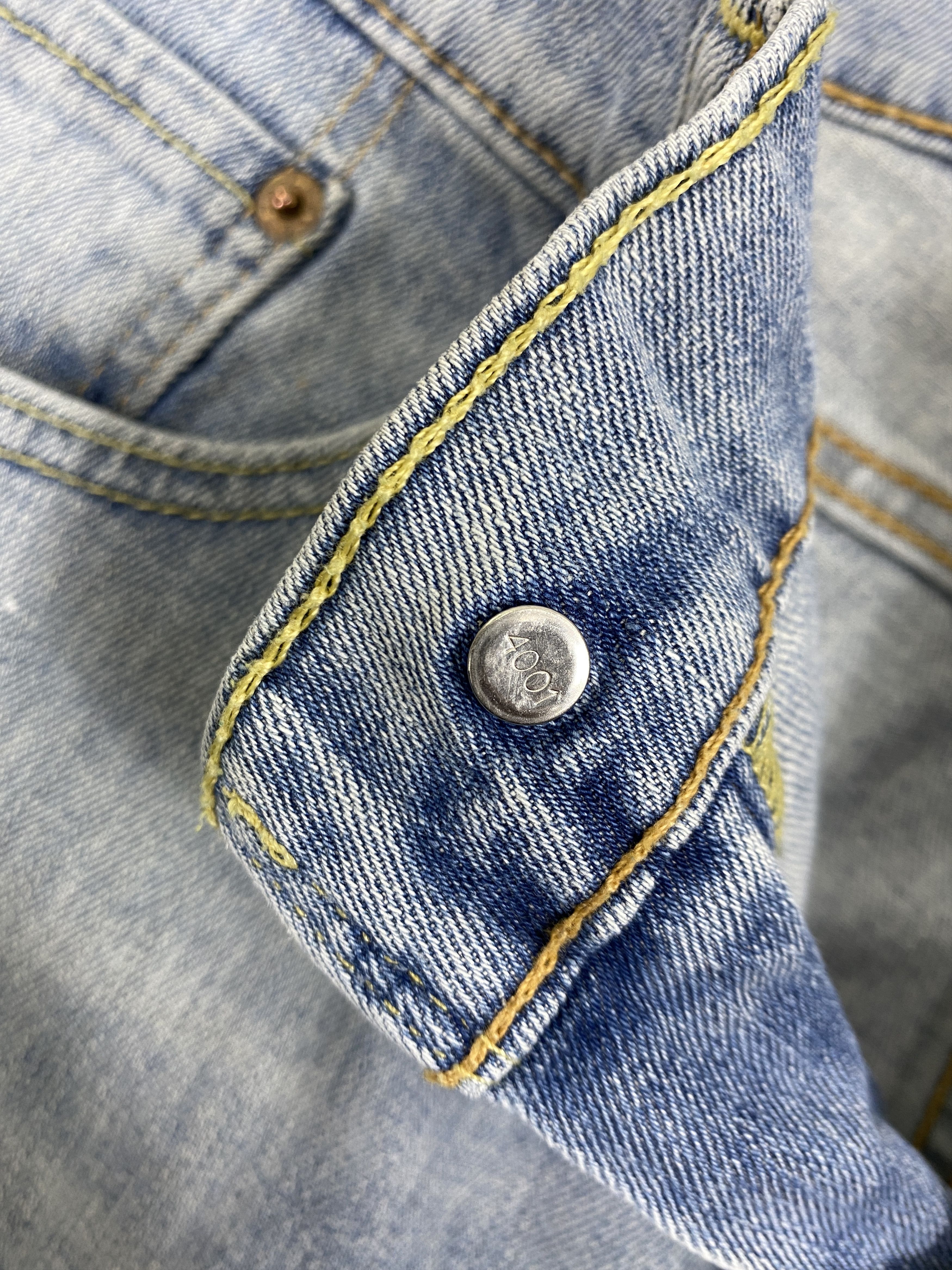 Levi's Light Blue Wash Vintage Levi's 505 33x35 Denim -JN1904 Size US 33 - 7 Thumbnail