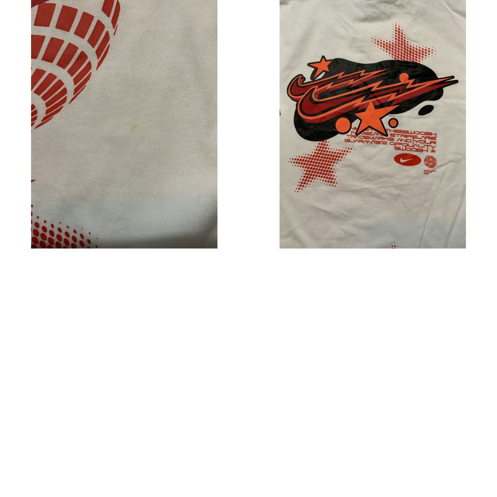 Nike VINTAGE Nike Air Max 90 Electric High Collection Swoosh Globe Star Crew S/S T-Shirt XL Mens White Size US XL / EU 56 / 4 - 8 Thumbnail