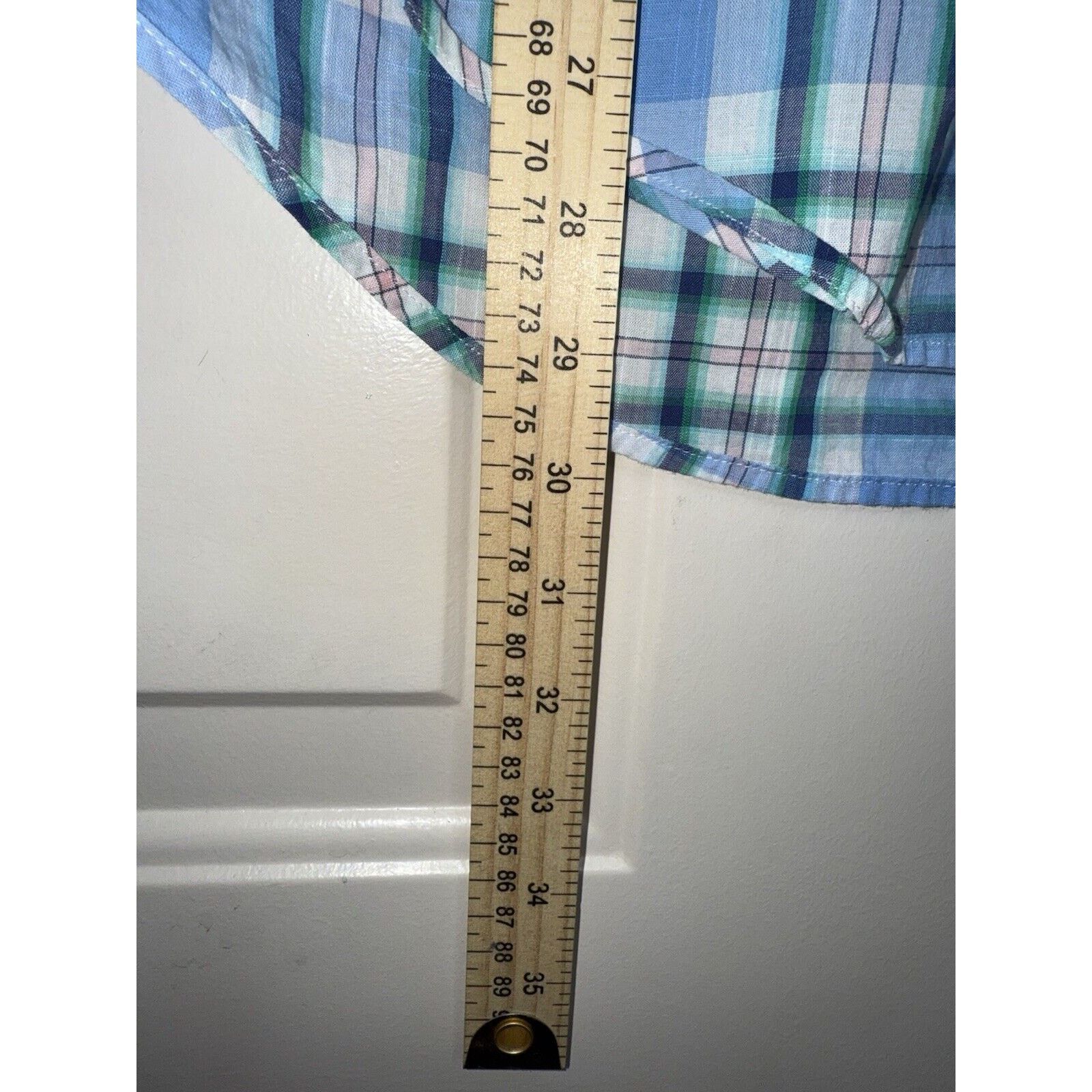 Vineyard Vines Vineyard Vines Plaid Button Down Shirt Men’s Small Blue Pink Size US S / EU 44-46 / 1 - 8 Thumbnail