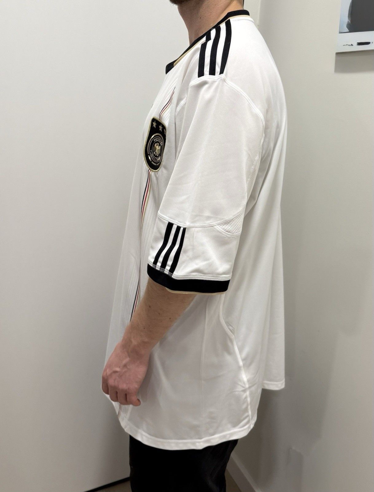 Adidas National Team Germany 2010/2012 Home Jersey Soccer Football Size US XXL / EU 58 / 5 - 7 Thumbnail
