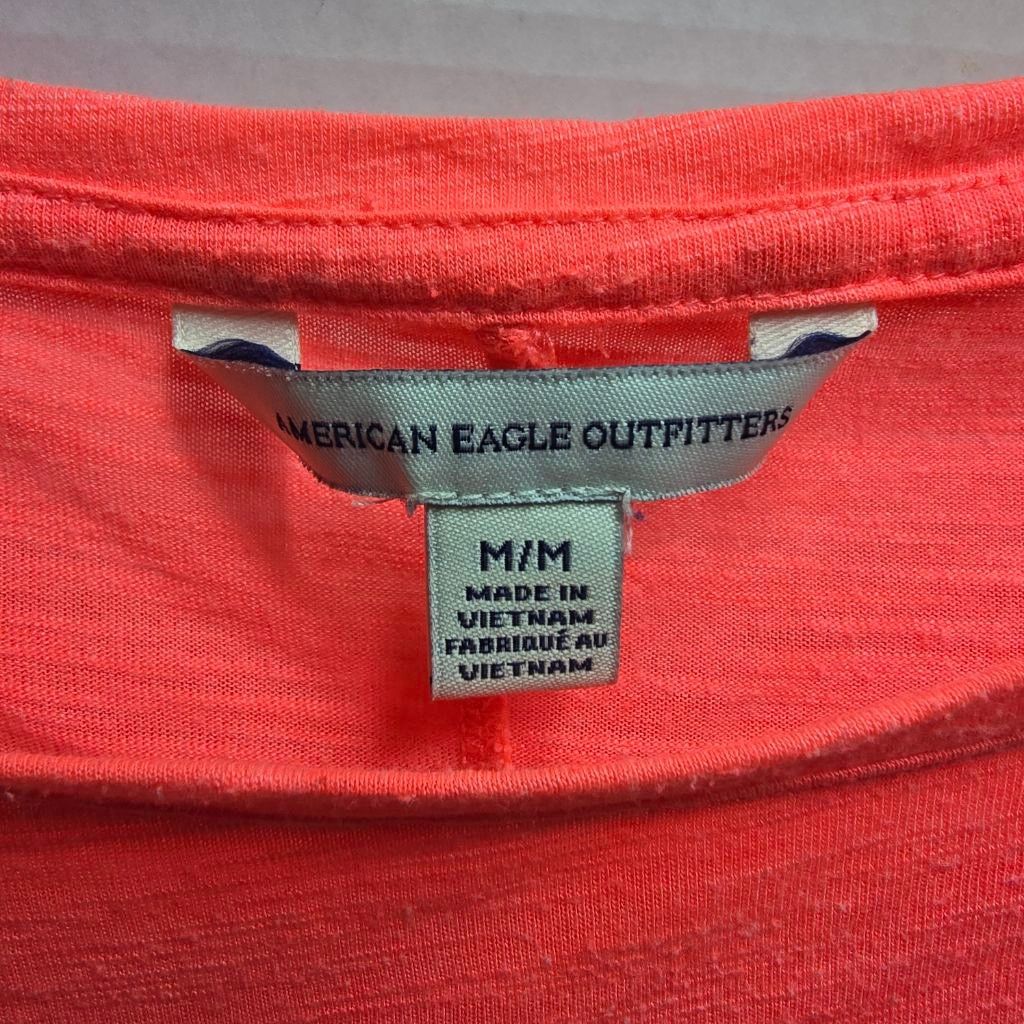American Eagle Outfitters Women's American Eagle Outfitters Coral Long Sleeve Tee M Size M / US 6-8 / IT 42-44 - 2 Thumbnail
