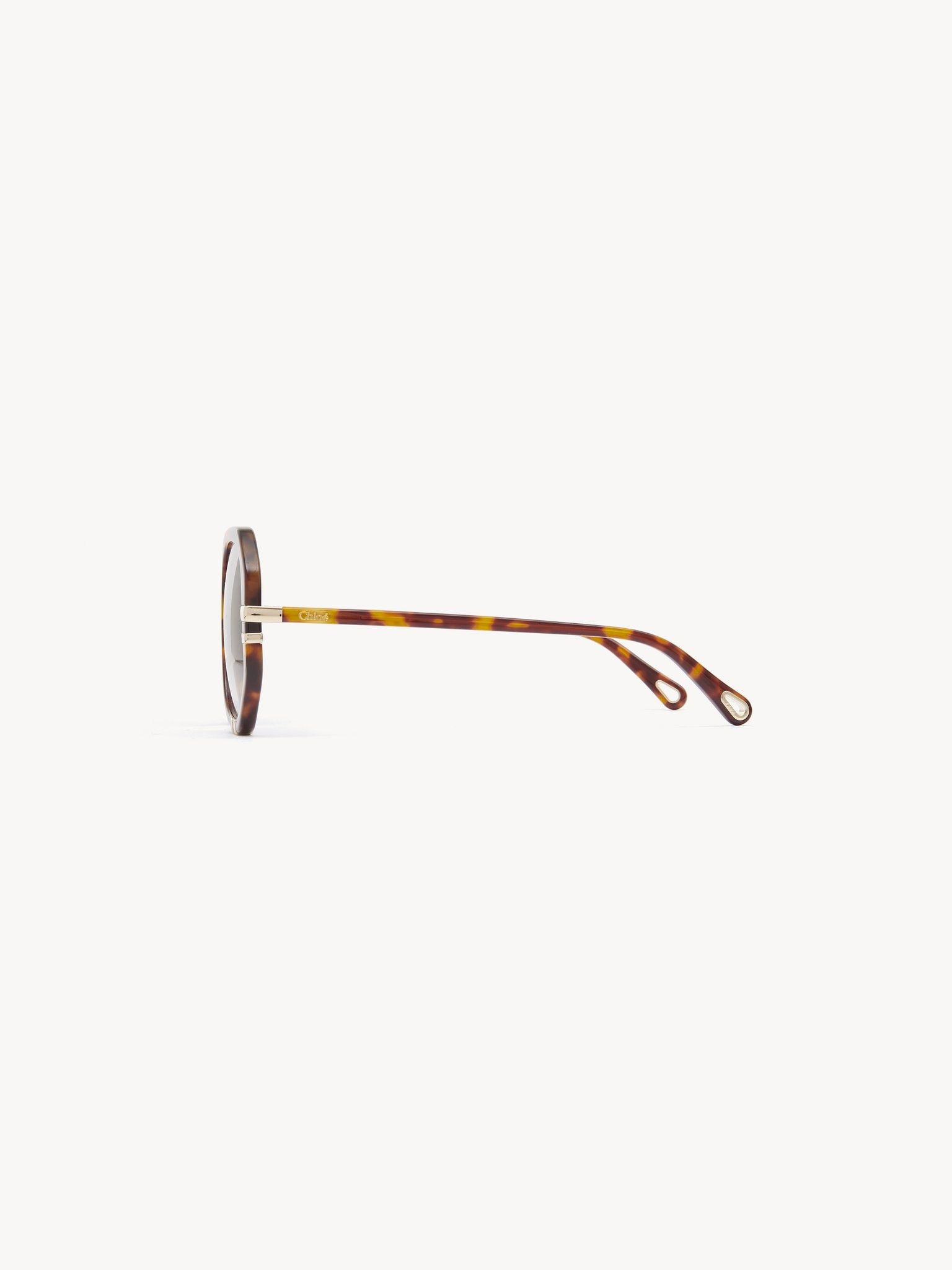 Chloe o1loc1c1024 Size: OS /West Sunglasses in Havana Grad/Blue Size ONE SIZE - 2 Thumbnail