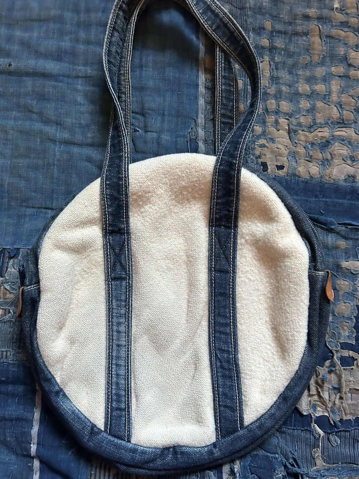 Kapital × Kapital Kountry Kapital rare circle tote Bag Size ONE SIZE - 2 Thumbnail