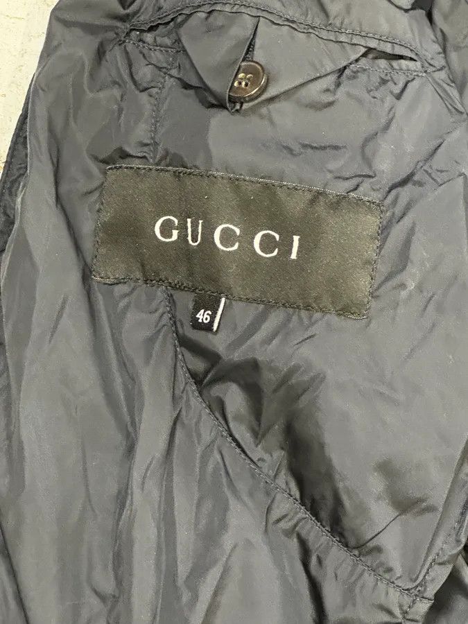 Gucci SS2011 Gucci Navy Red Stripes Nylon Bomber Jacket Size US M / EU 48-50 / 2 - 9 Thumbnail