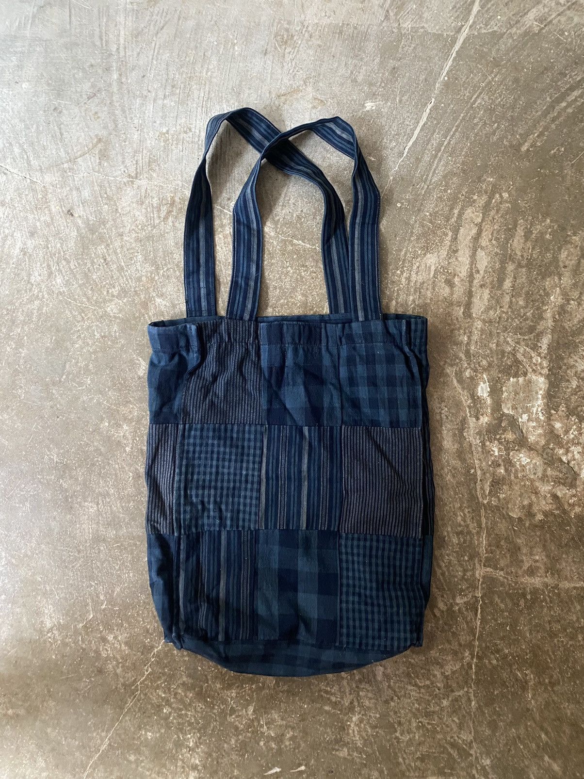 Blue Blue Japan Blue Blue Japan Patchwork Tote Bag Kapital Visvim RRL 45rpm Size ONE SIZE - 6 Thumbnail