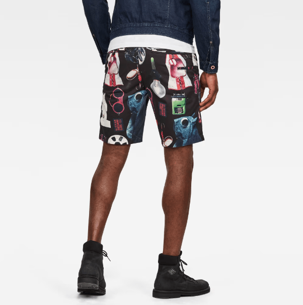 G-Star G-Star Raw Multiprint Vetar Chino Shorts Size US 32 / EU 48 - 16 Thumbnail