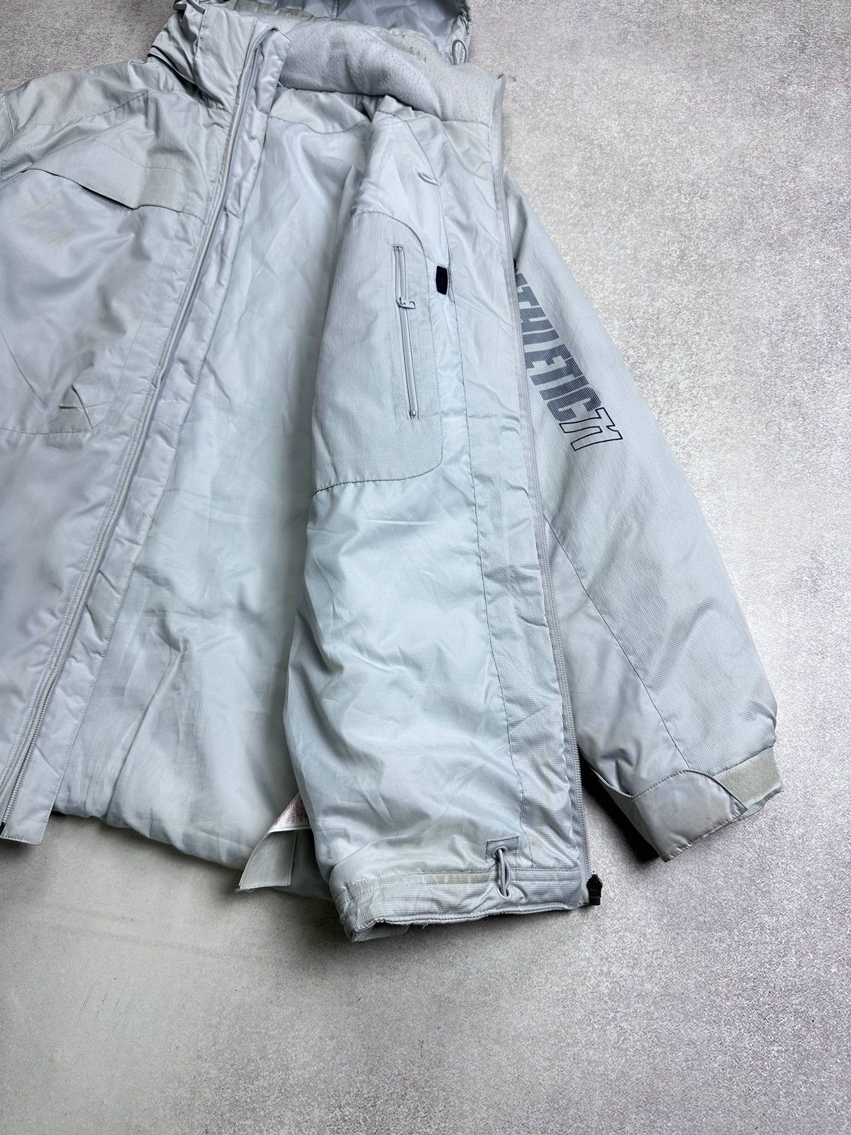 Nike Vintage 00s Nike Athletic Skepta Style Puffer Y2K Jacket M Size US M / EU 48-50 / 2 - 7 Thumbnail