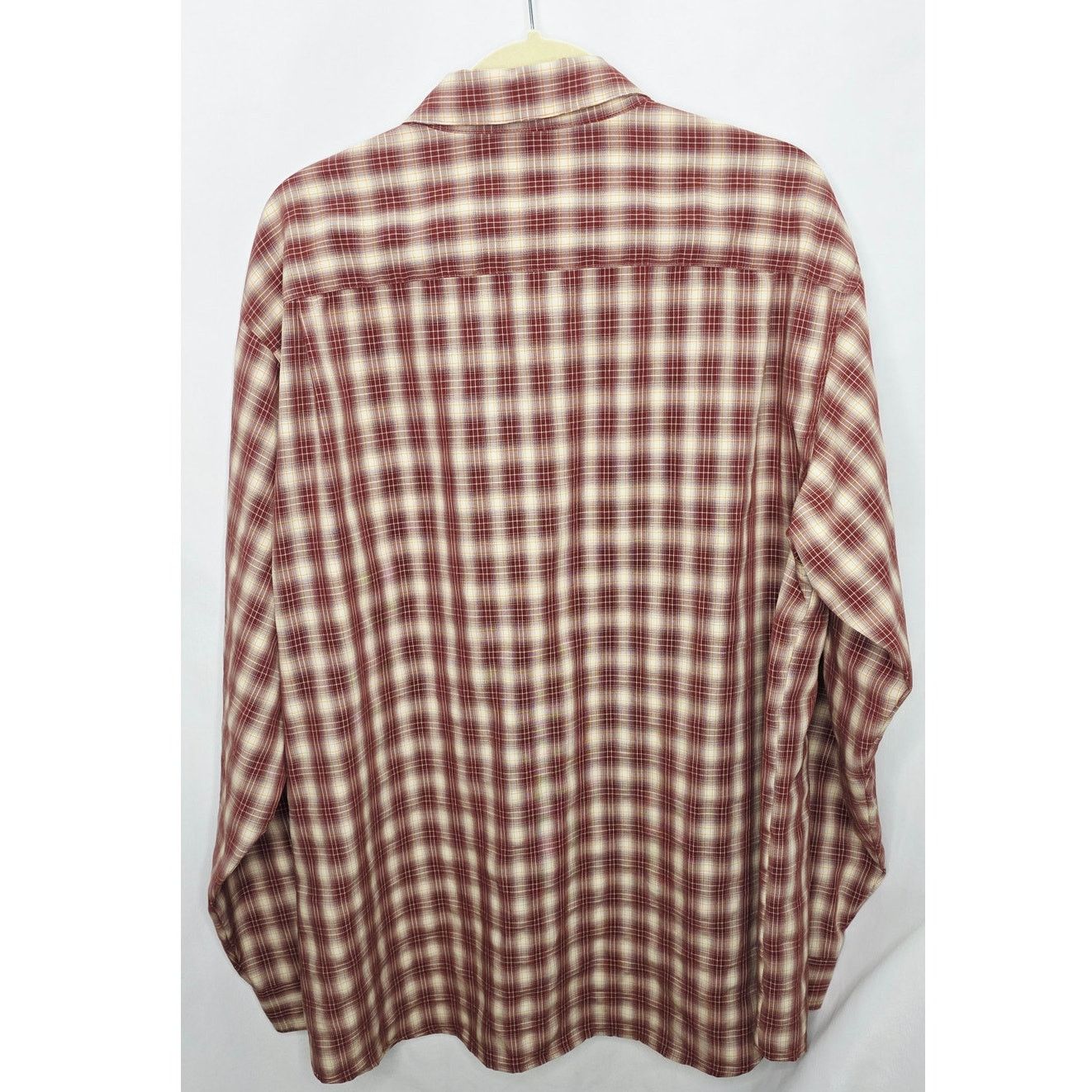 Columbia Columbia Omni Shield Brown Plaid Button Up Shirt Casual Size US XL / EU 56 / 4 - 2 Thumbnail