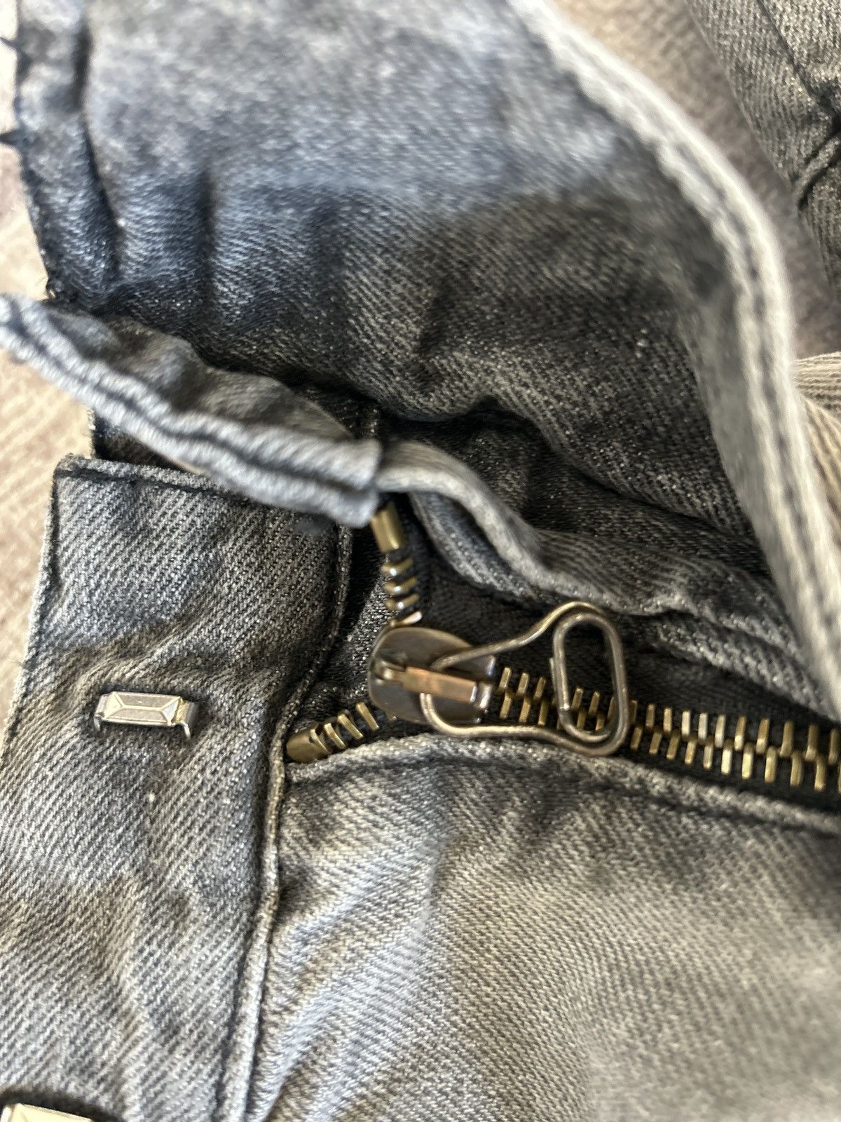 Balmain Christophe Decarnin Biker Jeans Size US 31 - 15 Thumbnail