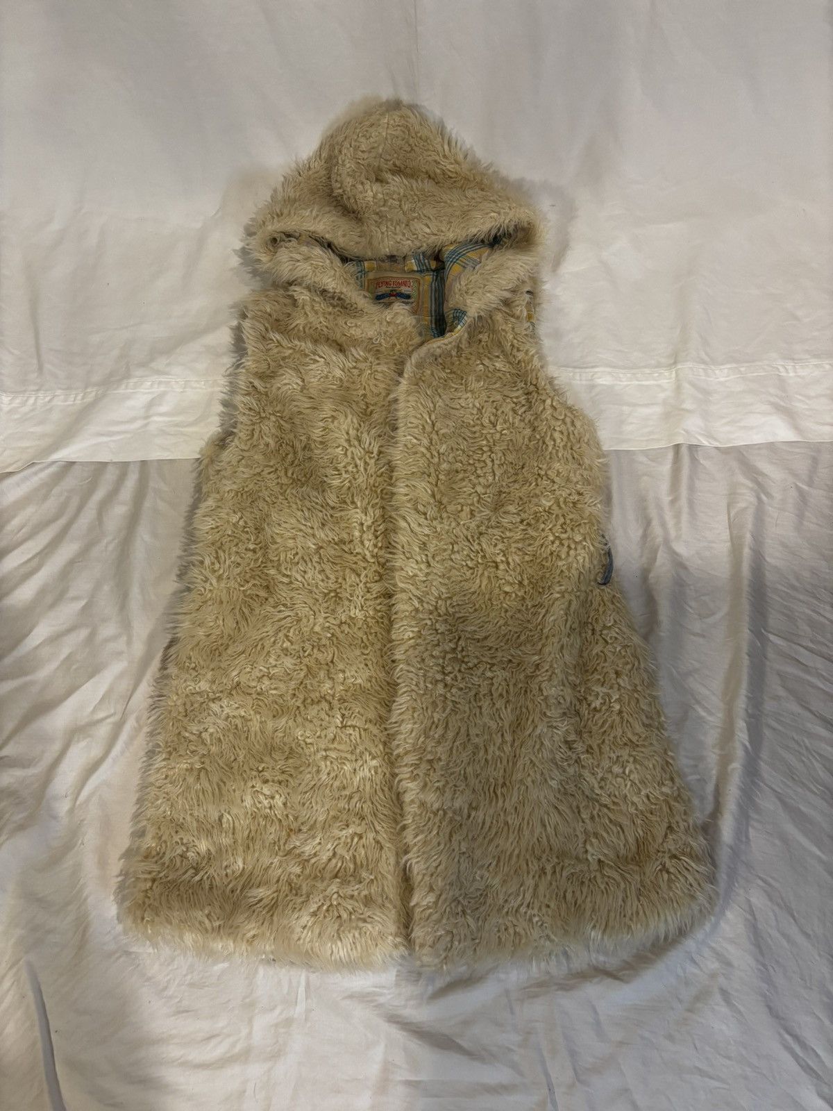 Other Long faux fur Vest.wv059 Size M / US 6-8 / IT 42-44 - 1 Thumbnail
