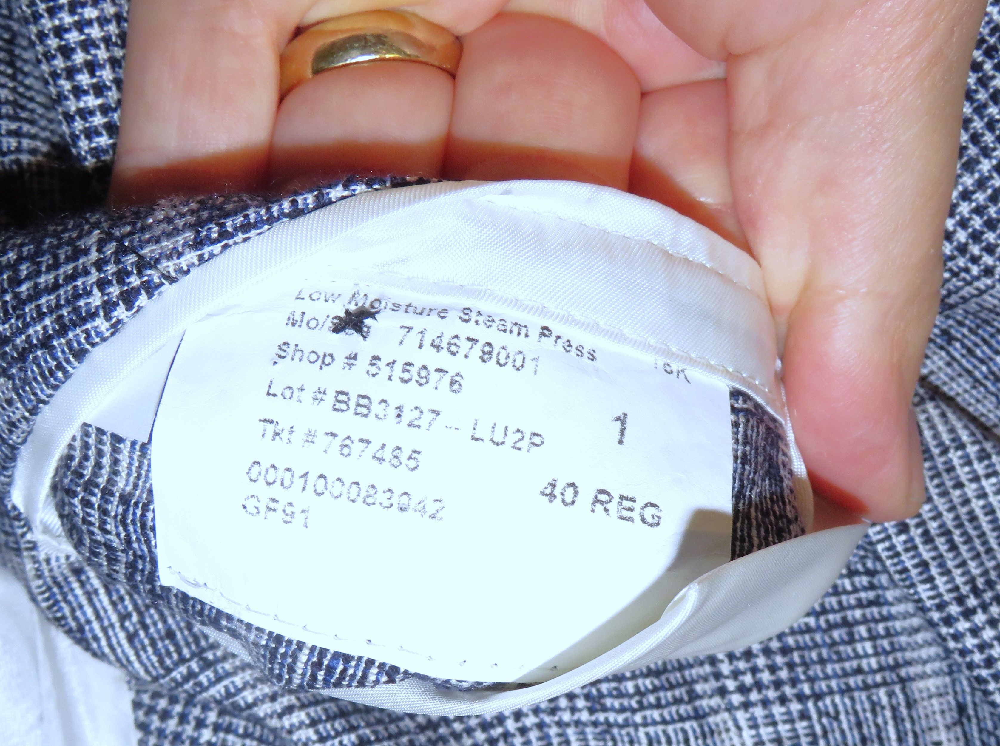 Brooks Brothers Golden Fleece Current Blue Plaid Two Button Suit 40R NWT Size 40R - 18 Thumbnail