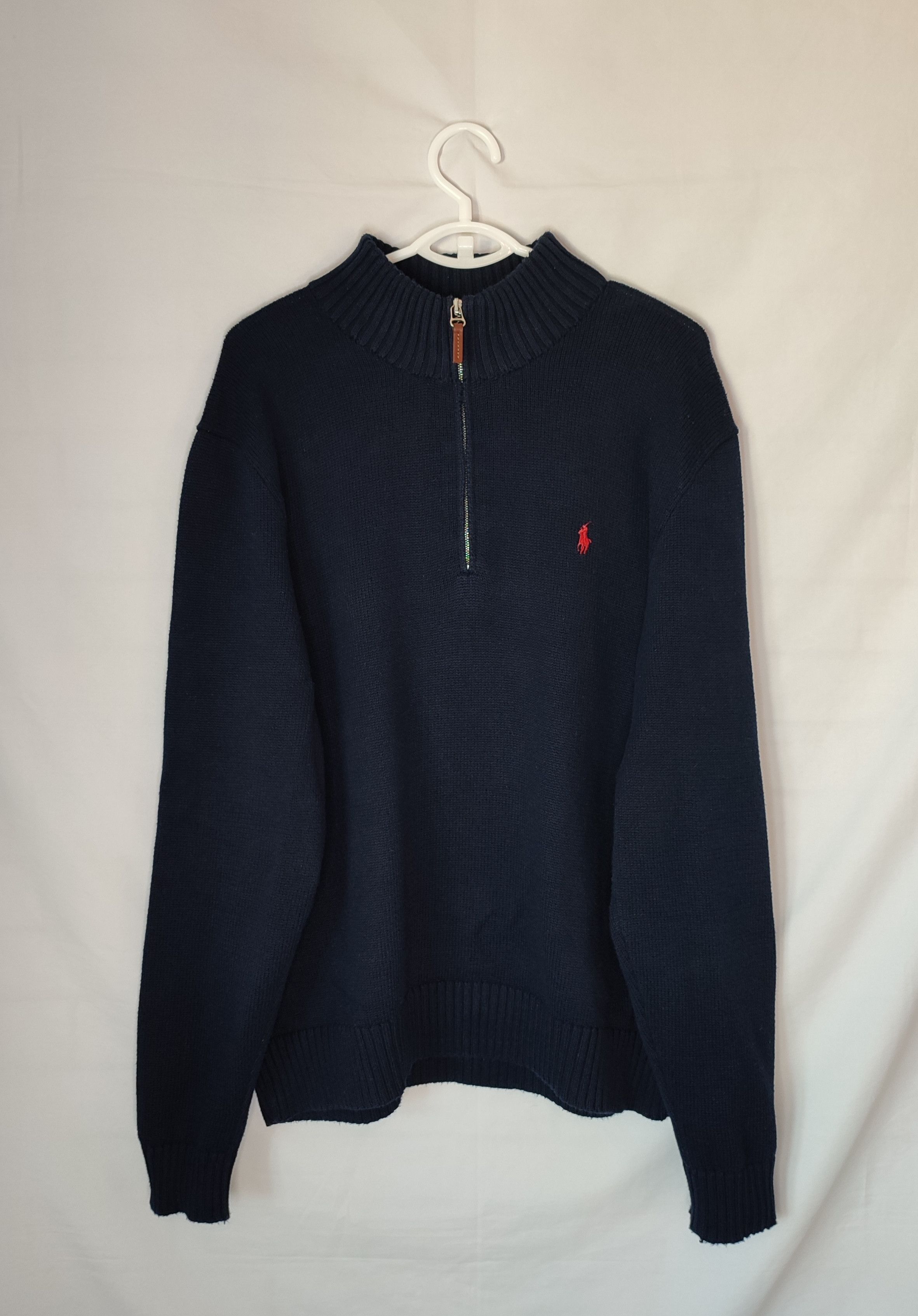Ralph Lauren Ralph Lauren Half Zip Sweater Size US XL / EU 56 / 4 - 1 Thumbnail