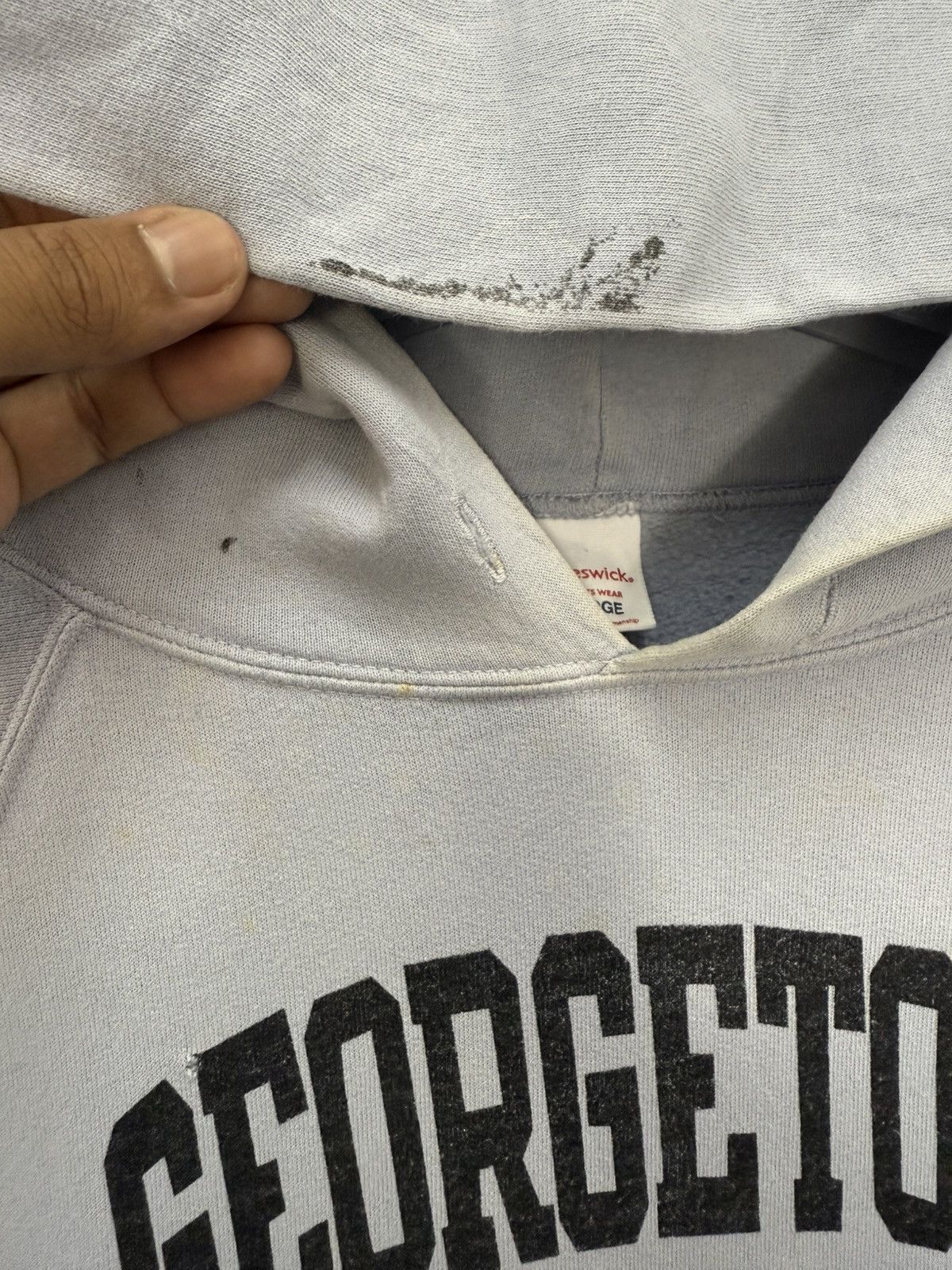 Logo Athletic 🔥 Cheswick Toyo Georgetown 287 Athletic Dept. Hoodie - L Size US M / EU 48-50 / 2 - 5 Thumbnail