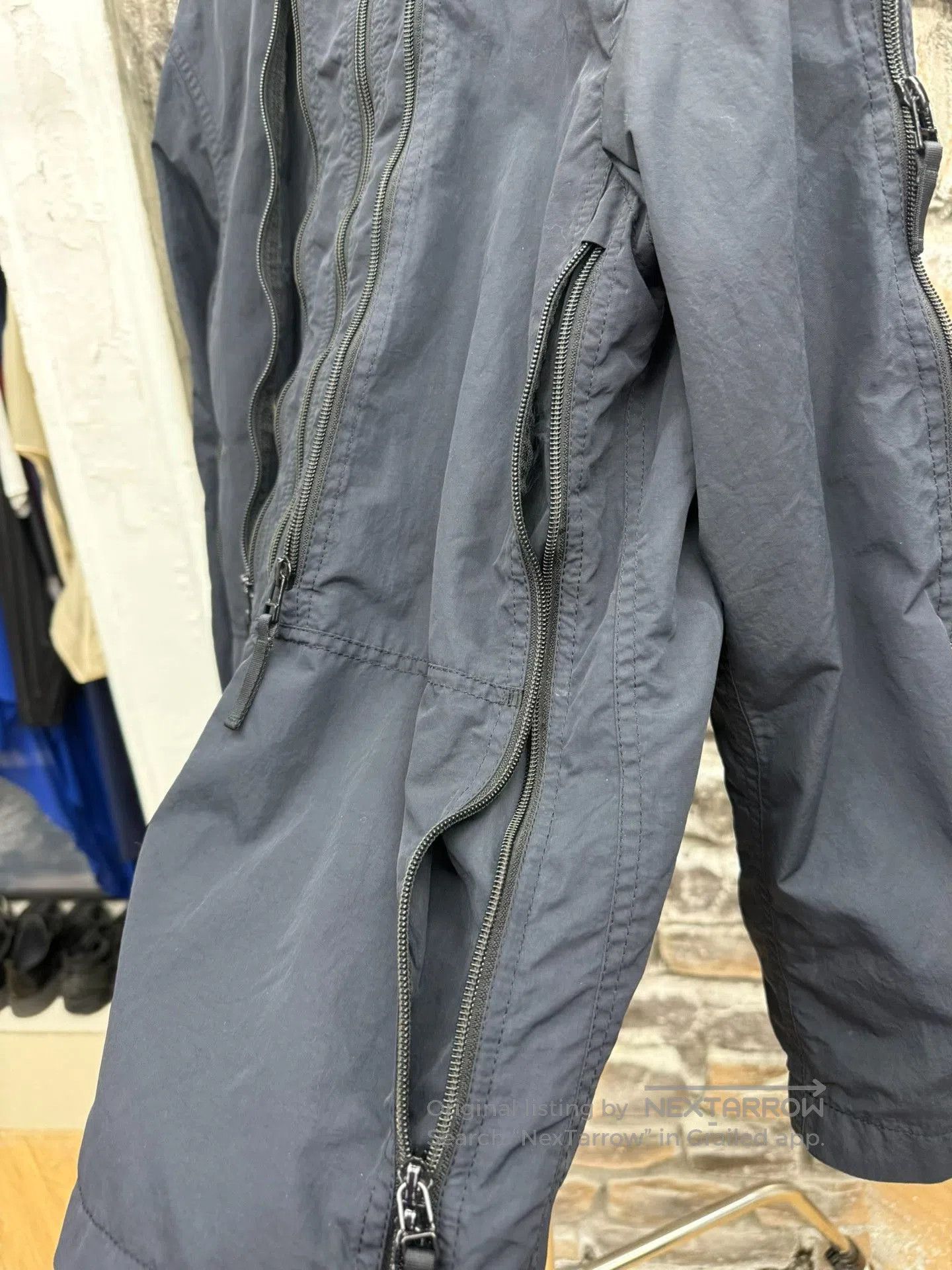 Issey Miyake issey miyake zip-up jacket with damaged zipper. Size US M / EU 48-50 / 2 - 4 Thumbnail