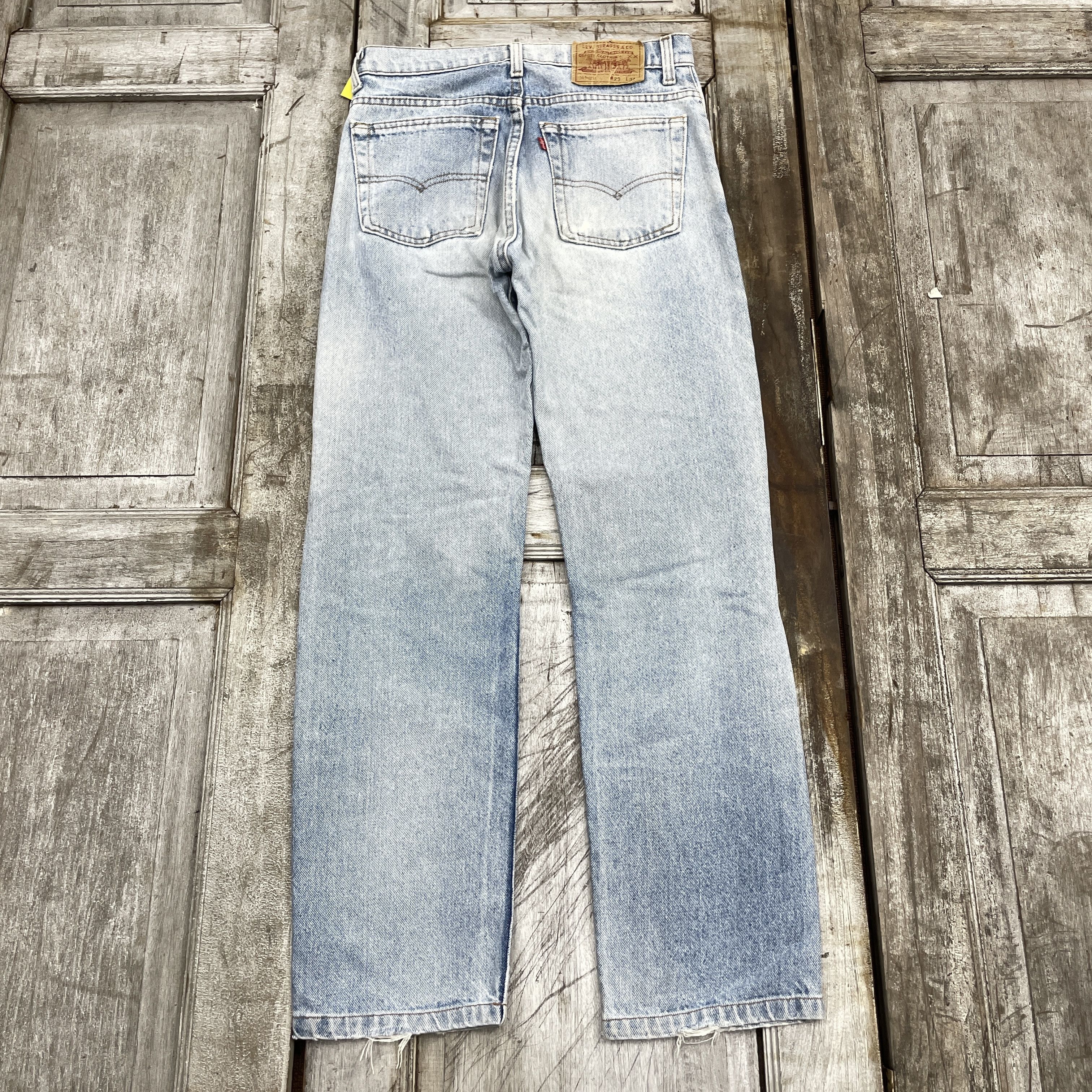 Levi's Vintage Levi's 505 Blue Light Wash Distressed Jeans-WC312 Size US 29 - 2 Thumbnail