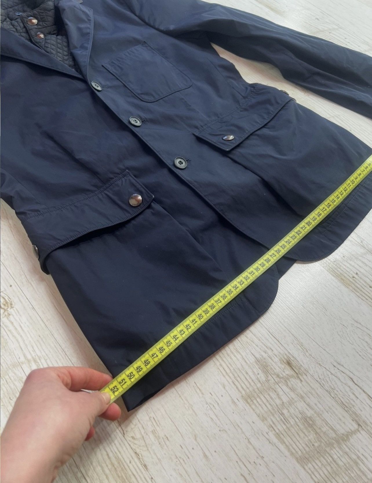 Burberry Burberry Lightweight Jacket Blazer Navy Removable Liner Size US S / EU 44-46 / 1 - 21 Thumbnail