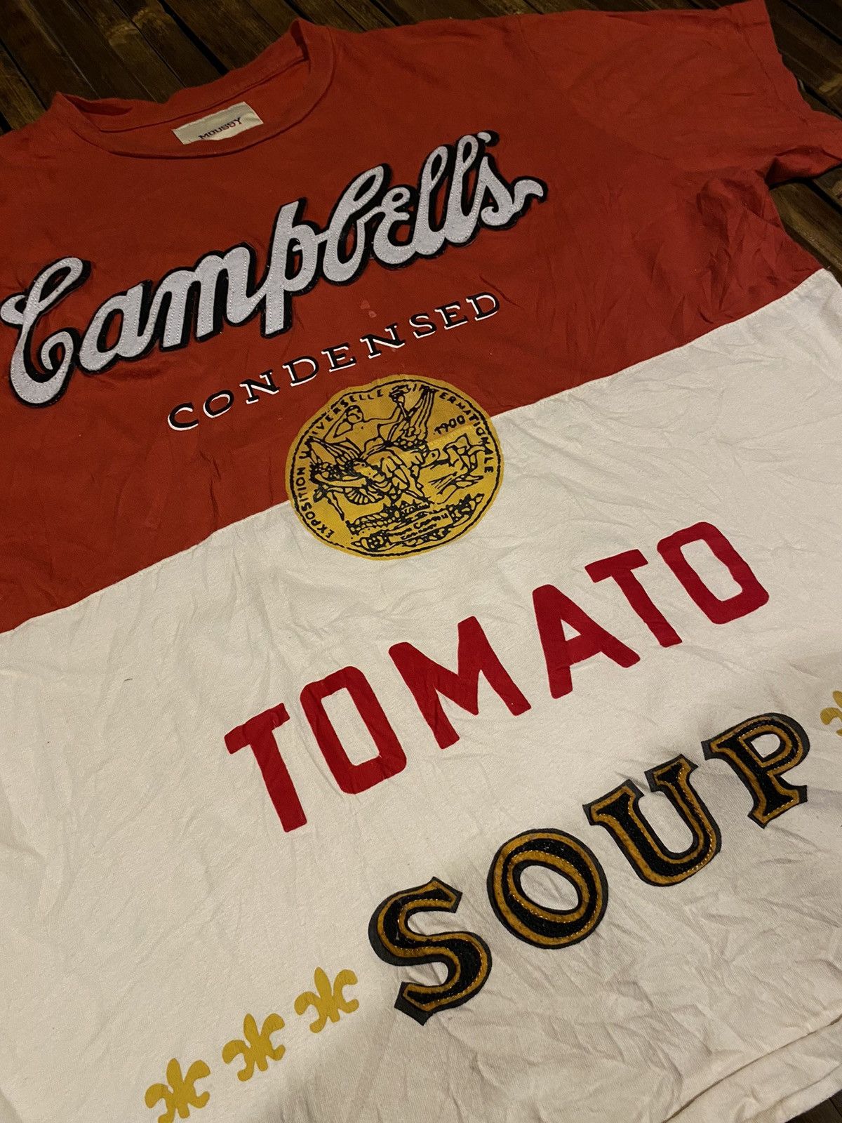 MOUSSY VINTAGE MOUSSY CAMPBELLS TSHIRT Size US XL / EU 56 / 4 - 4 Thumbnail