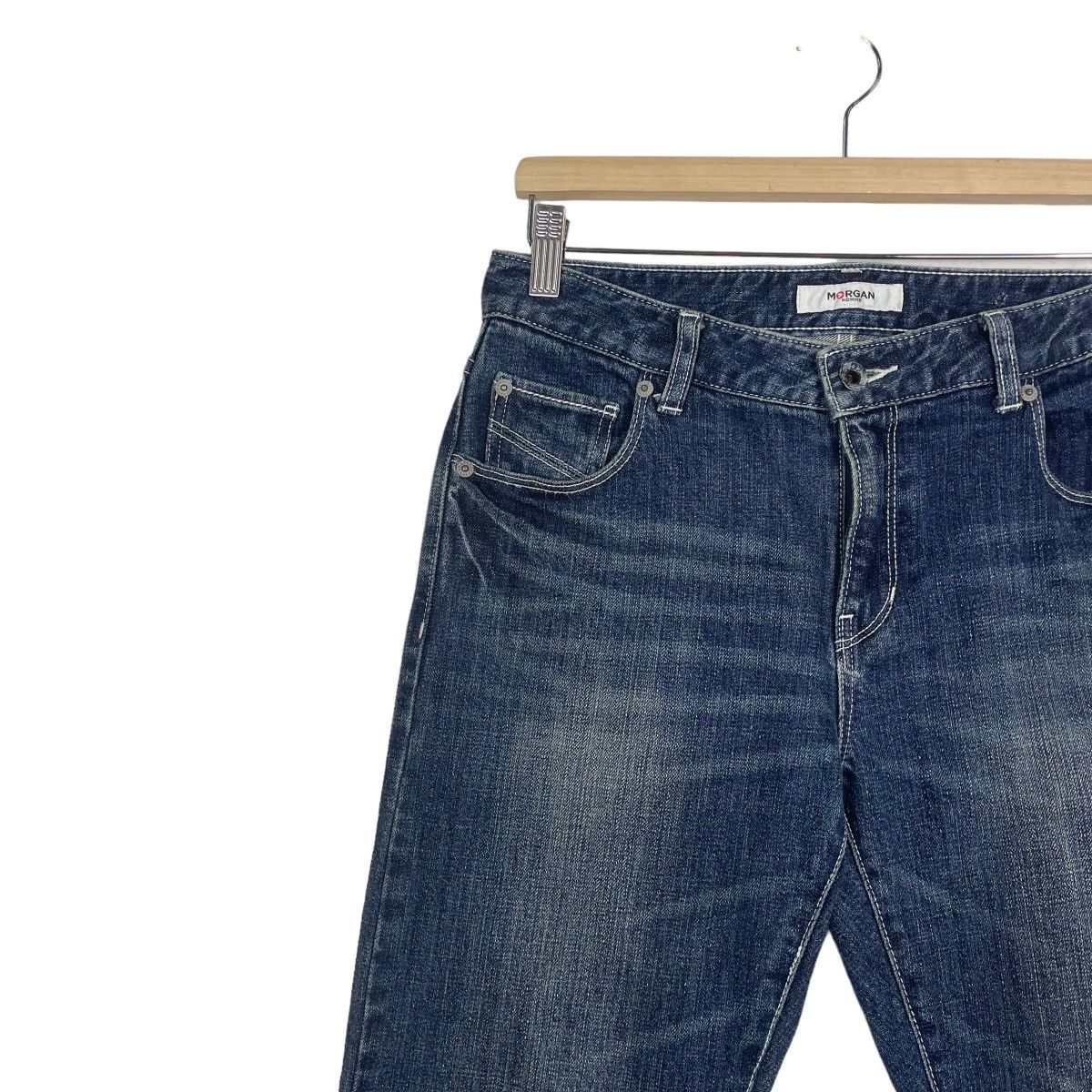 GOSTAR DE FUGA Morgan Homme High Waist Flare Jeans Size US 30 / EU 46 - 6 Thumbnail