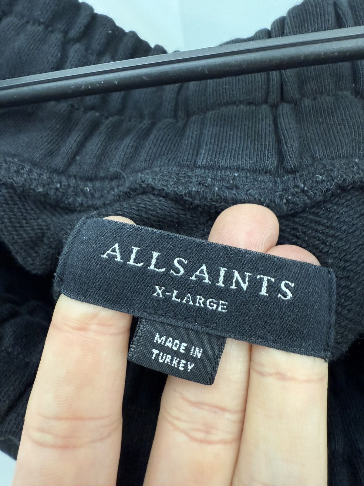 Allsaints Allsaints Rick Owens Style Drop Crotch Cargo Sweatpants Size US 34 / EU 50 - 3 Thumbnail