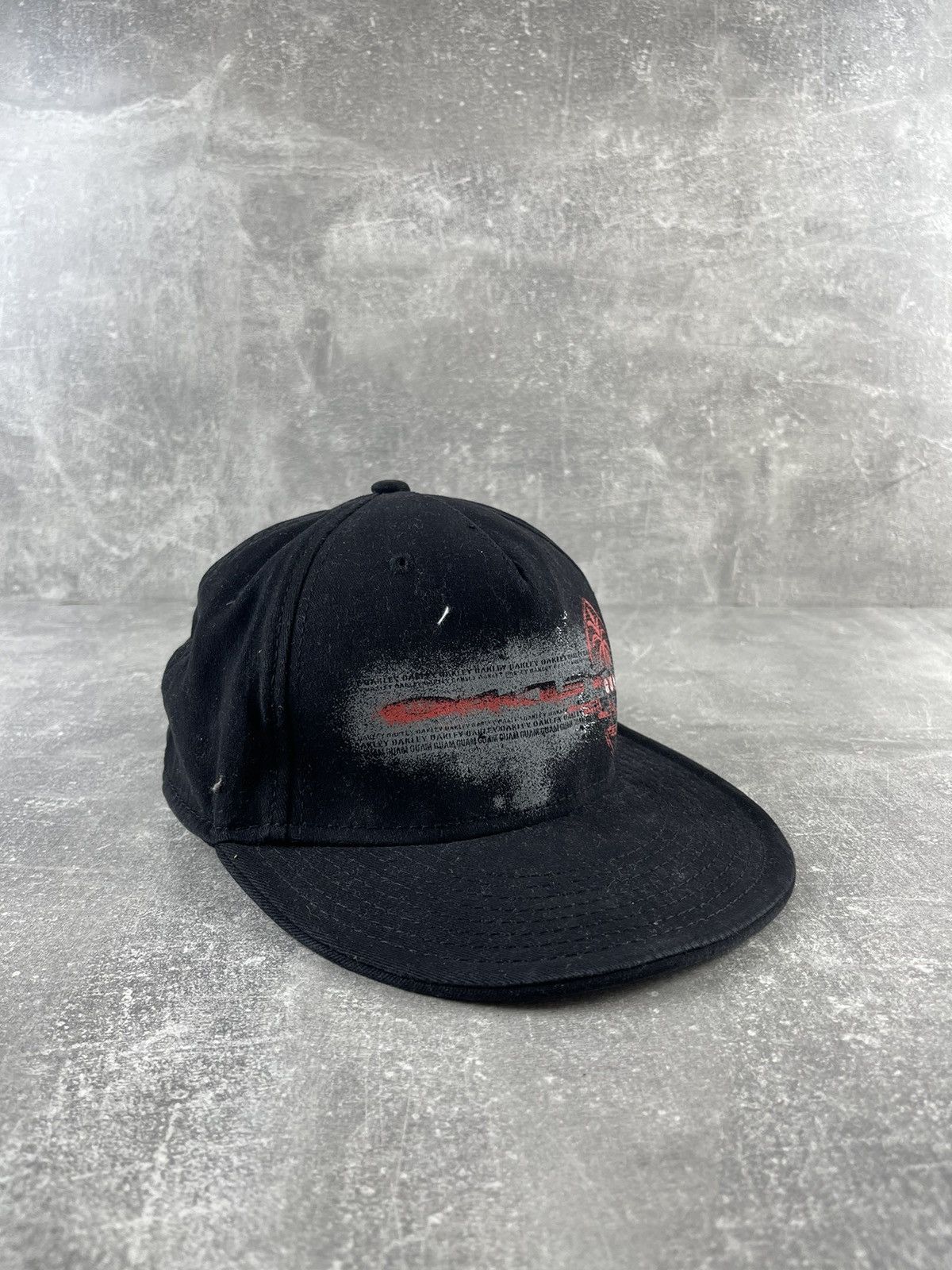 Oakley Oakley Guam Vintage Cap Distressed Print Stretch Fit Hat Size ONE SIZE - 3 Thumbnail