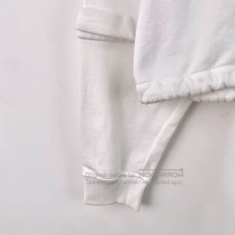 Fendi Fendi White logo letter embroidery cotton round neck long Size S / US 4 / IT 40 - 5 Thumbnail