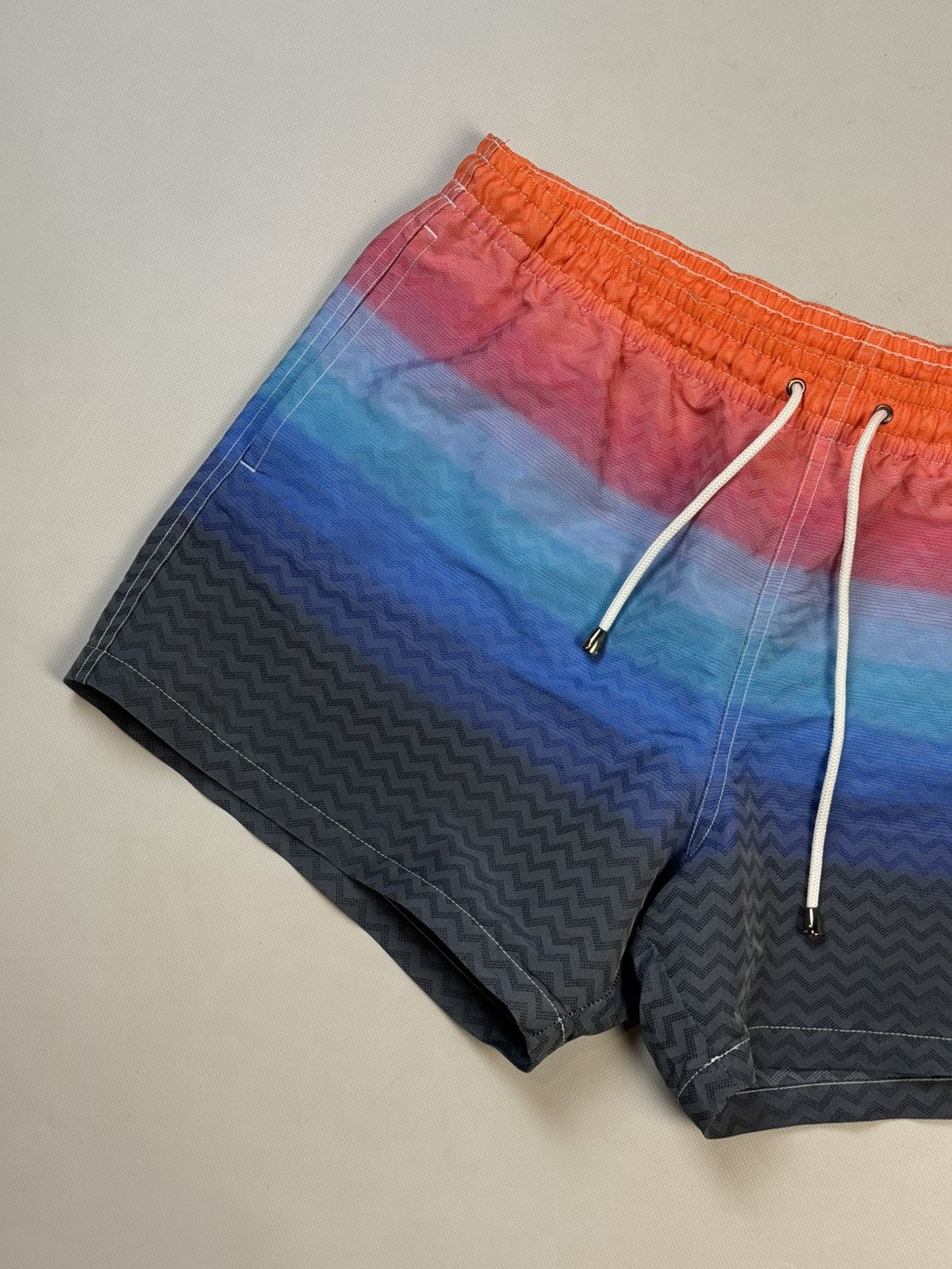 Missoni Missoni Mare Men’s Zig Zag Patterned Swimming Beach Shorts Size US 36 / EU 52 - 5 Thumbnail