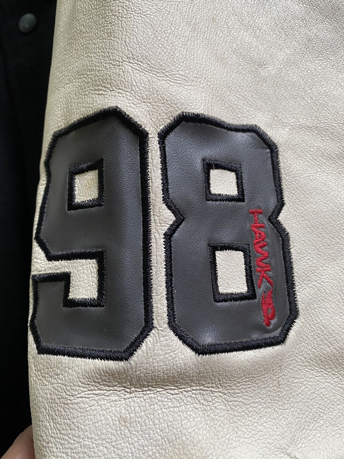 Tony Hawk 90s Tony Hawk- Embroidered Letterman Varsity Jacket Size US L / EU 52-54 / 3 - 12 Thumbnail